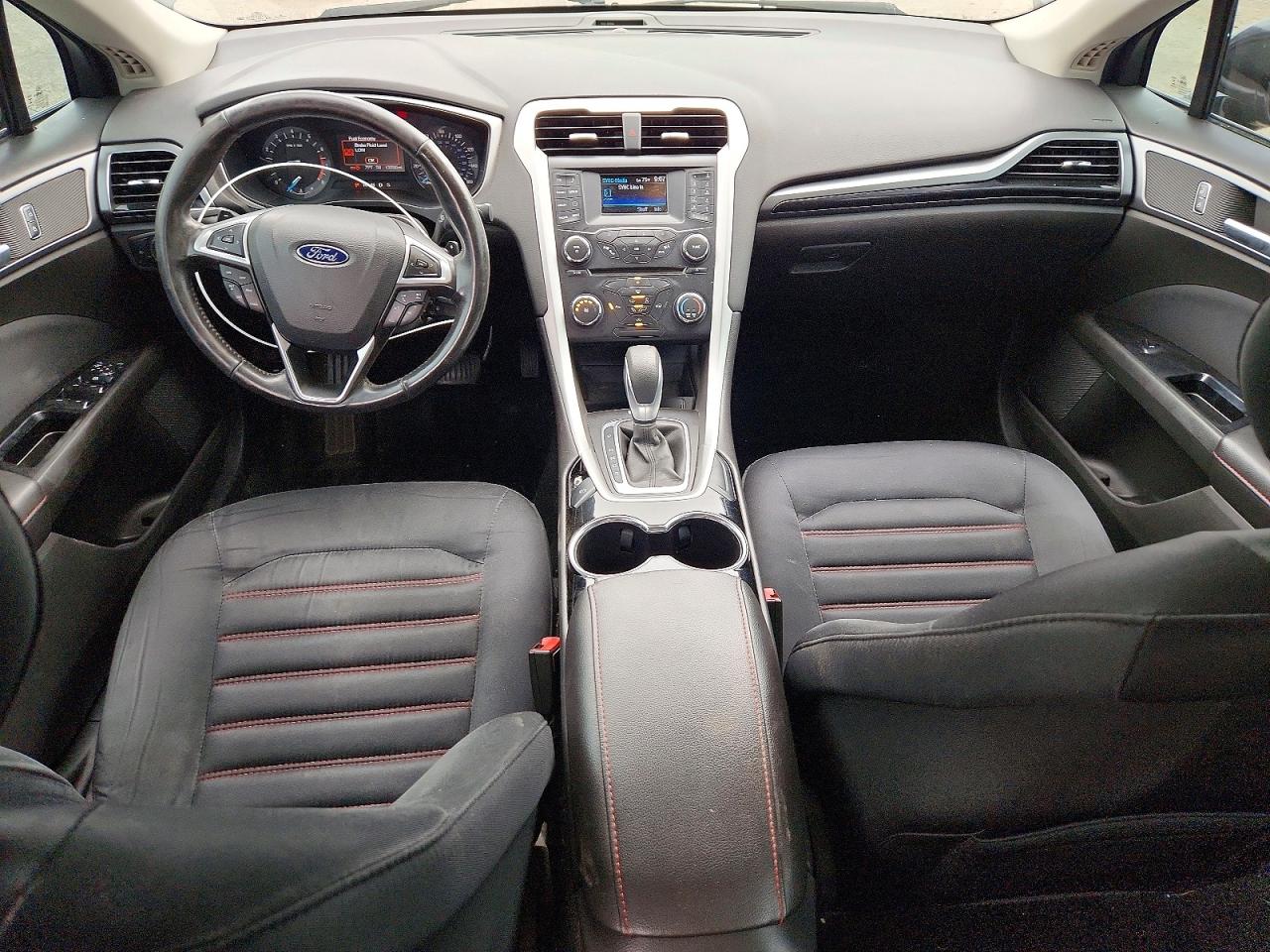 2014 Ford Fusion 4d 4wd Black vin: 3FA6P0H95ER175754