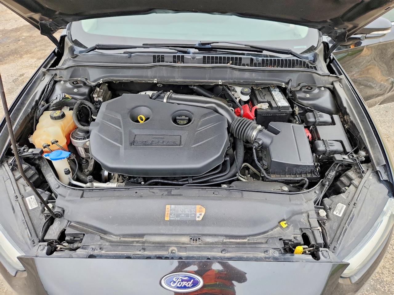 2014 Ford Fusion 4d 4wd Black vin: 3FA6P0H95ER175754