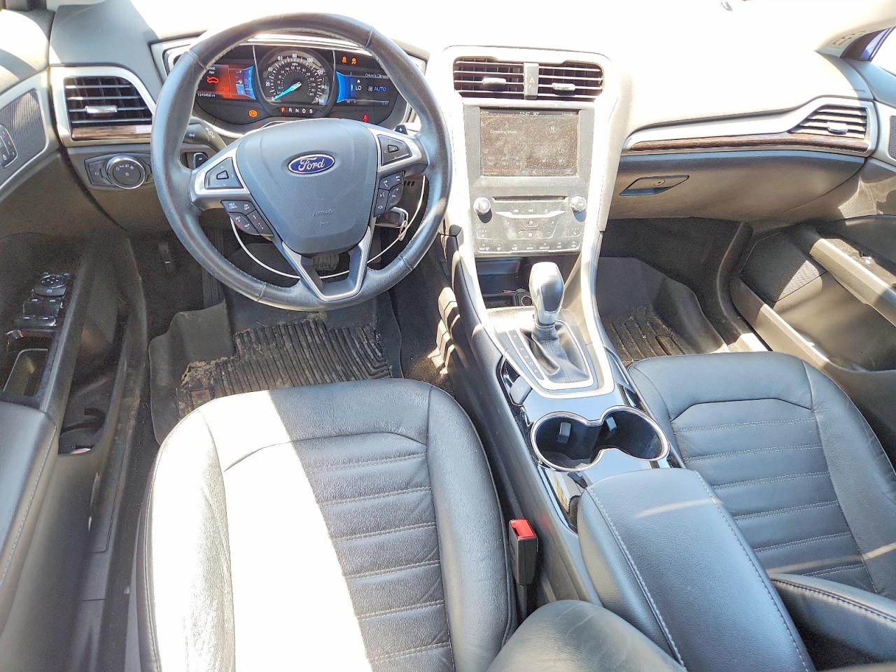 2014 Ford Fusion Se Blue vin: 3FA6P0H95ER189539