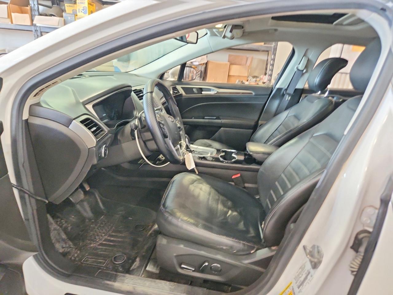 2014 Ford Fusion Se White vin: 3FA6P0H95ER189895