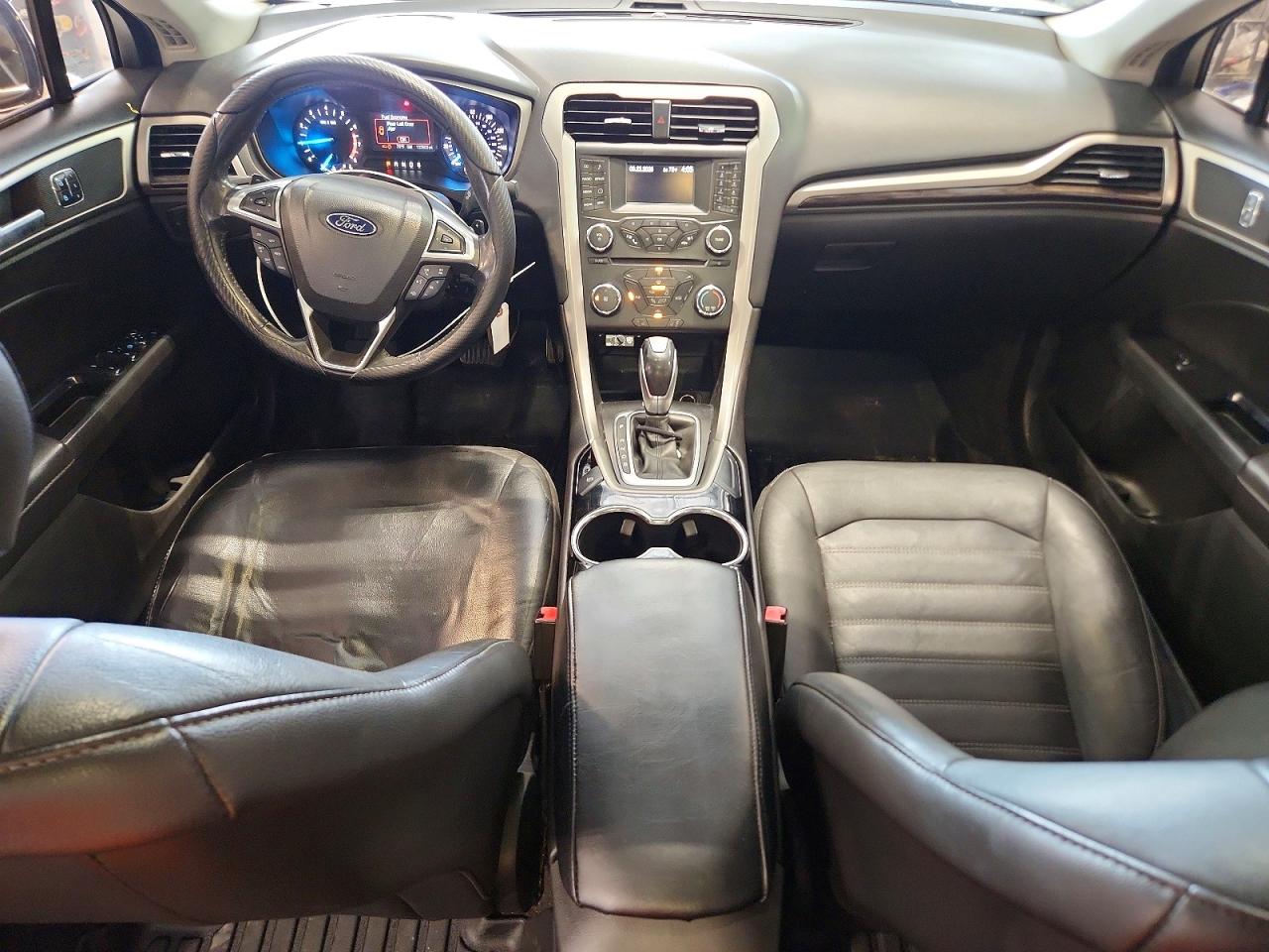 2014 Ford Fusion Se White vin: 3FA6P0H95ER189895