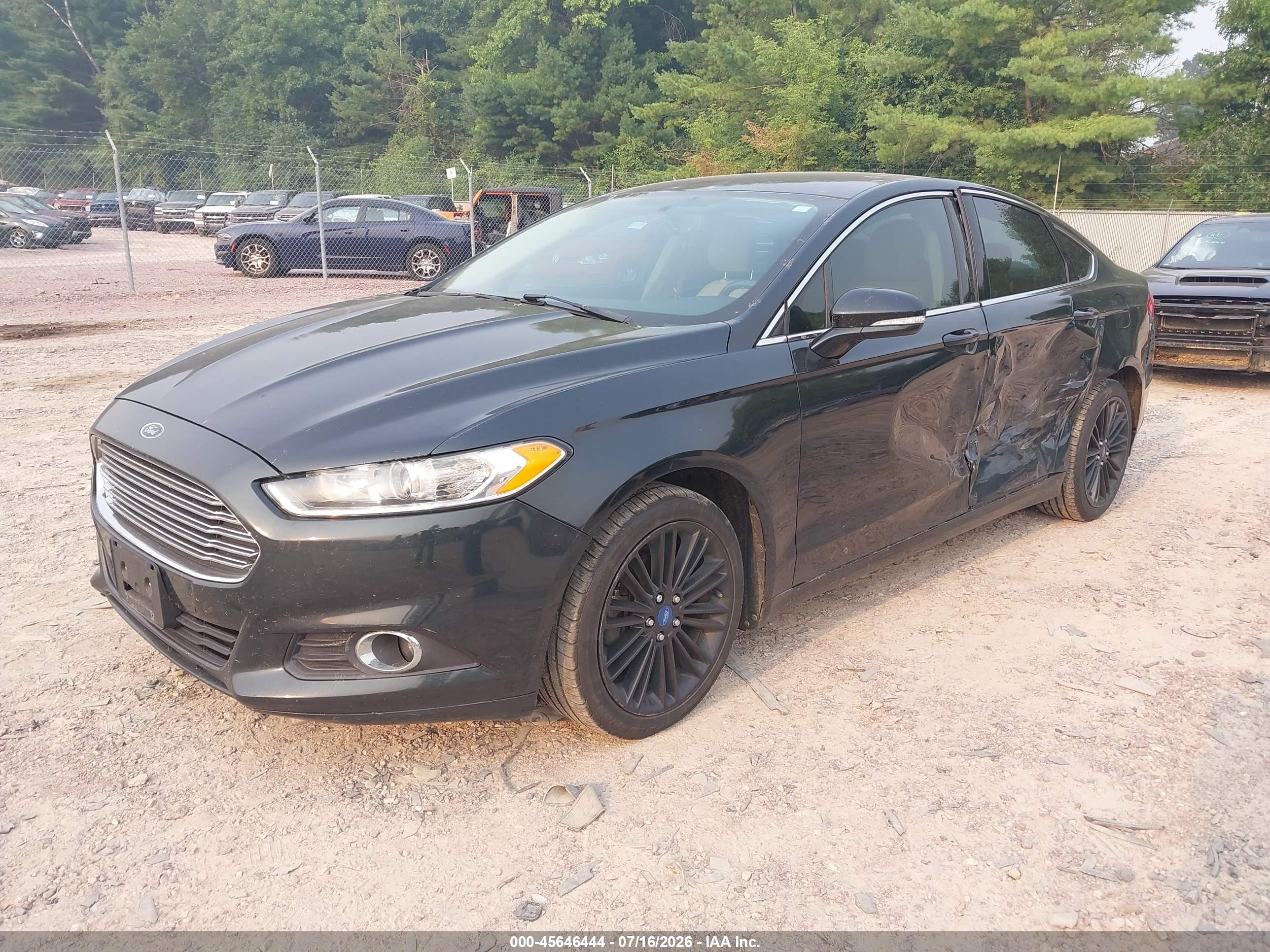 2014 Ford Fusion Se Gray vin: 3FA6P0H95ER220272