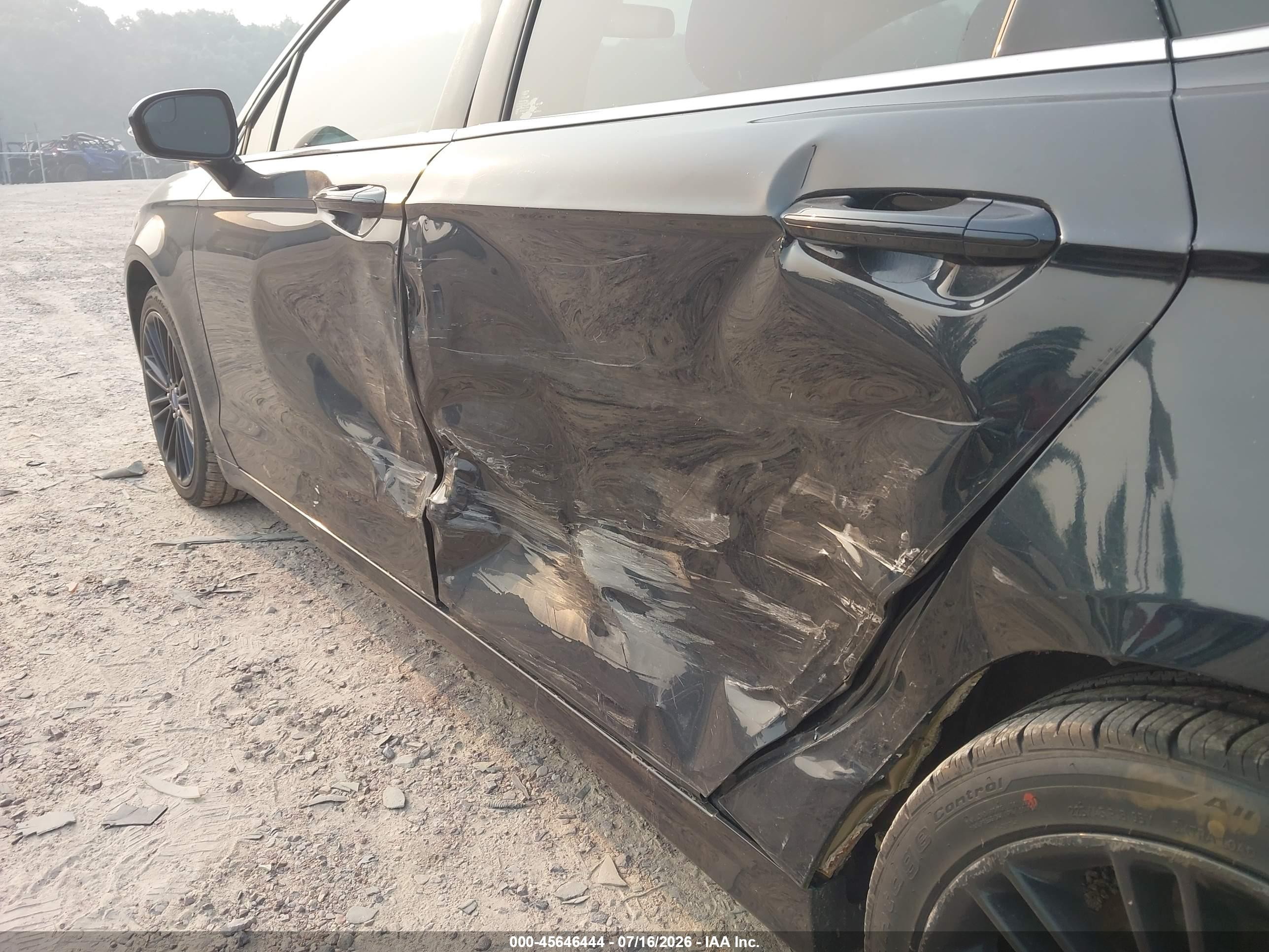 2014 Ford Fusion Se Gray vin: 3FA6P0H95ER220272