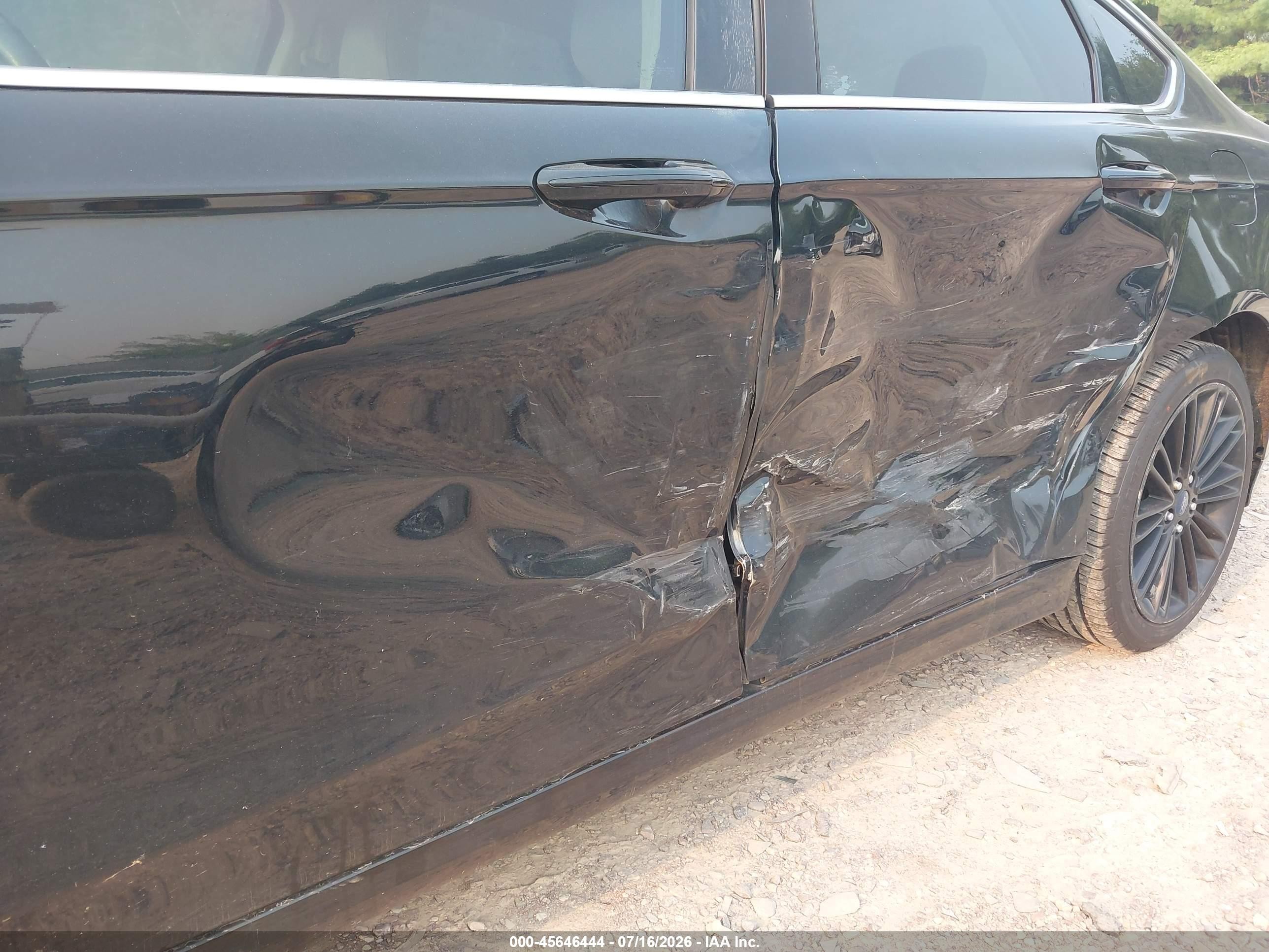 2014 Ford Fusion Se Gray vin: 3FA6P0H95ER220272