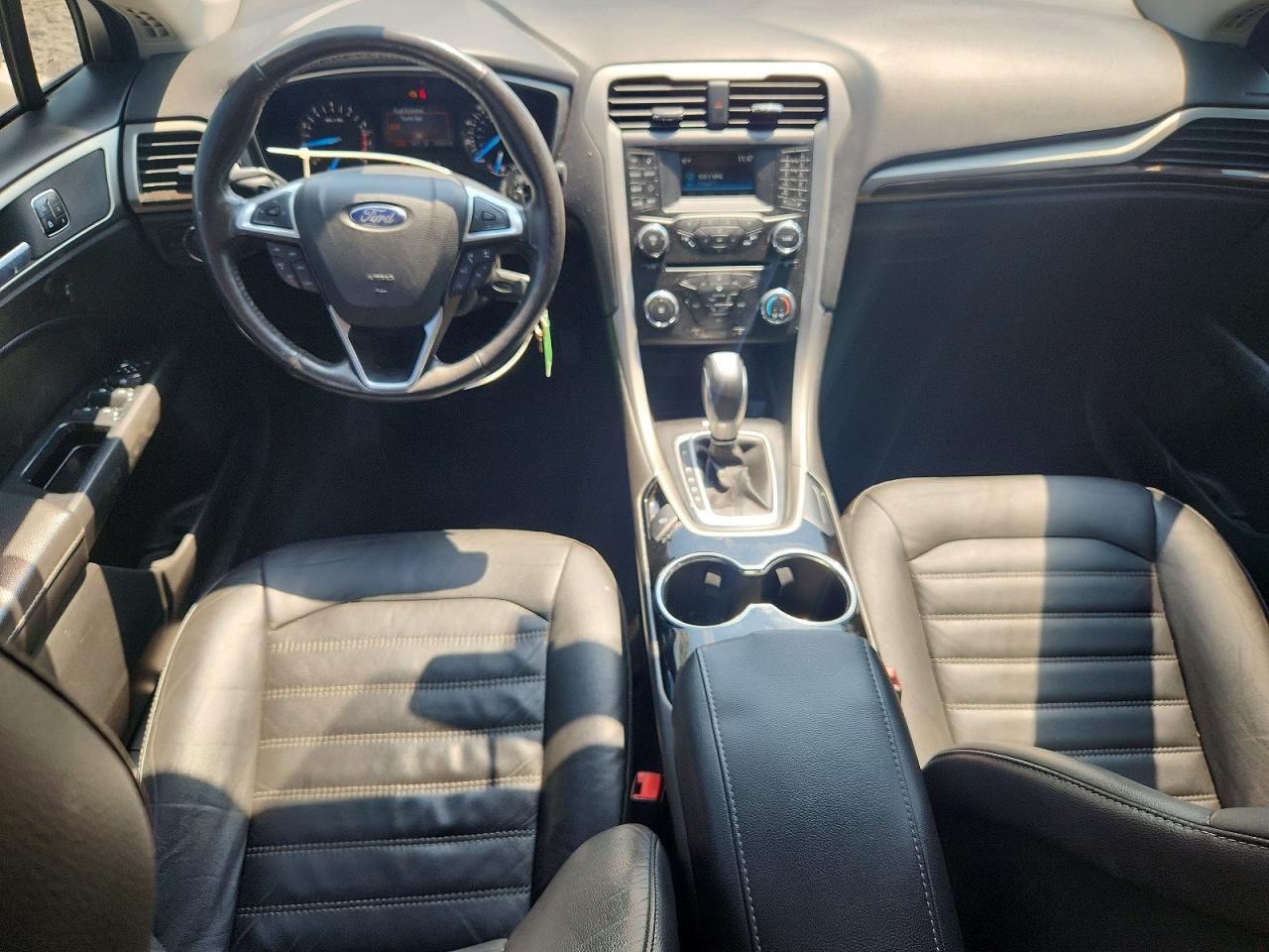 2014 Ford Fusion Se White vin: 3FA6P0H95ER301756