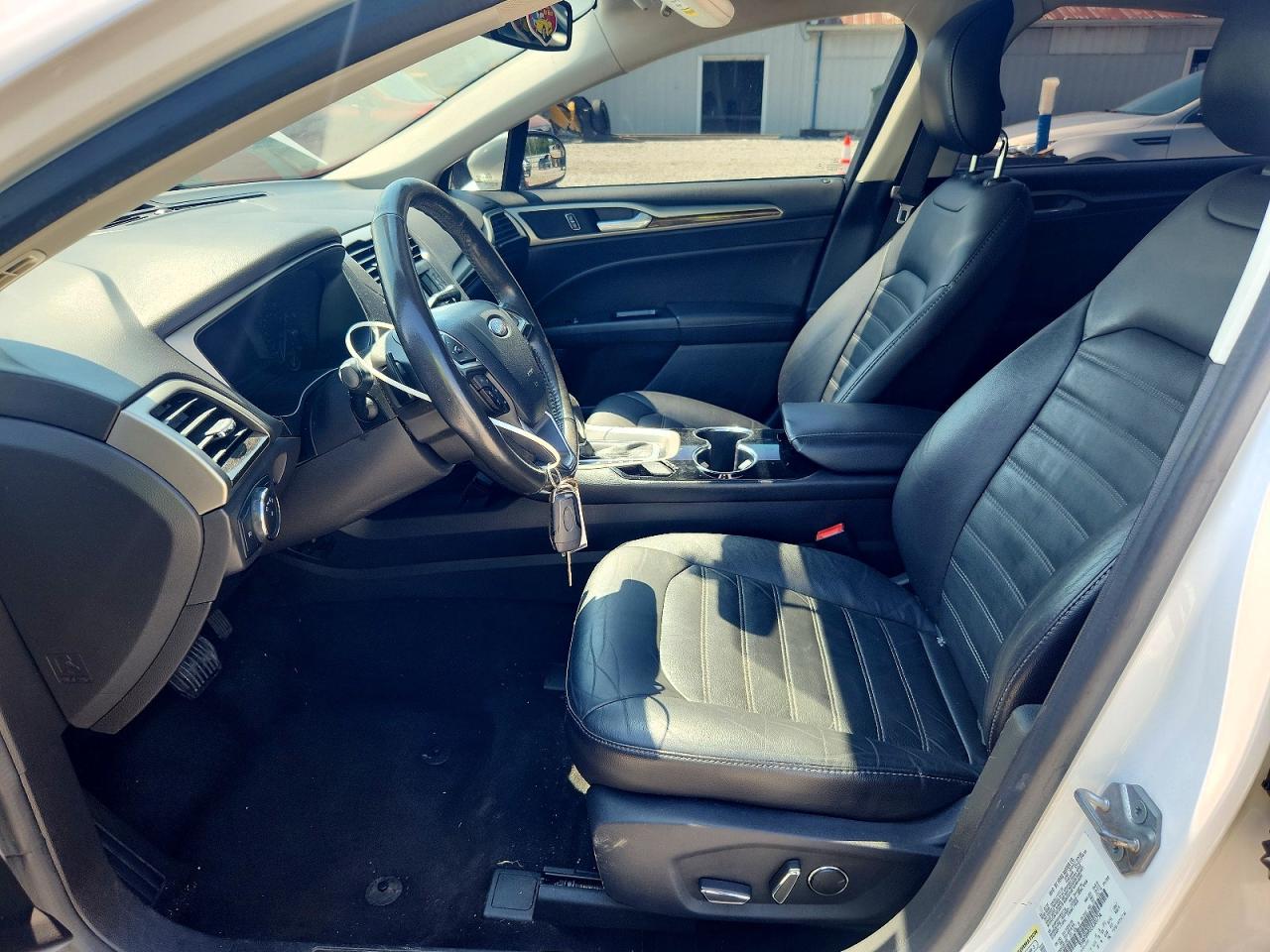 2014 Ford Fusion Se White vin: 3FA6P0H95ER301756