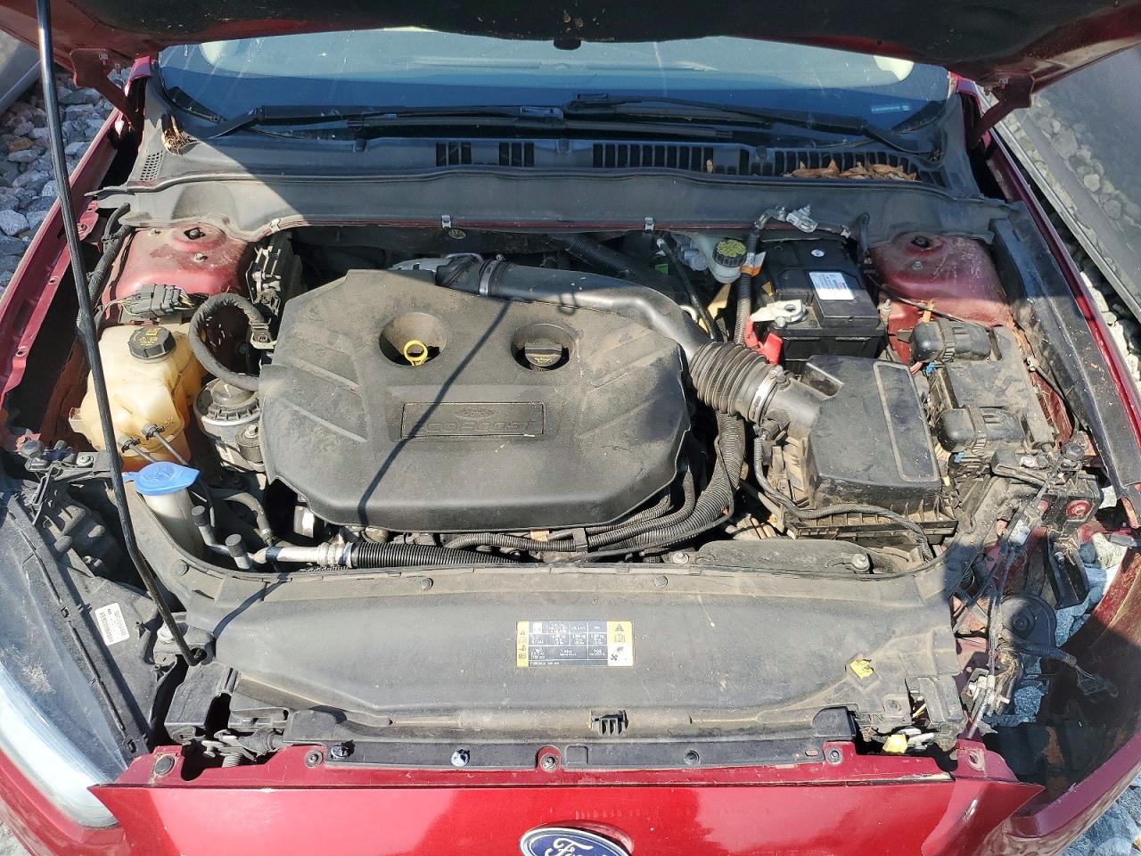 2014 Ford Fusion Se Red vin: 3FA6P0H95ER381706