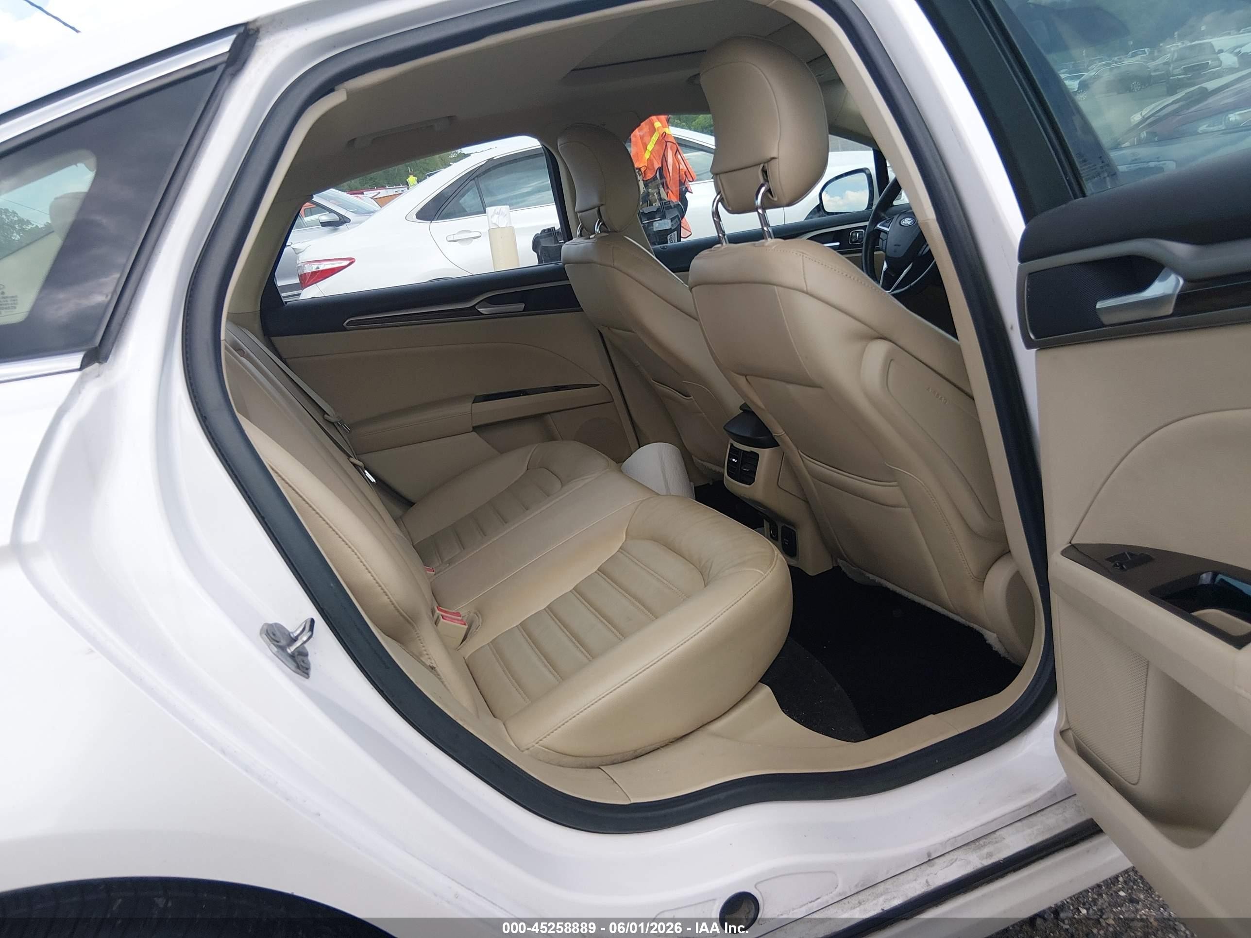 2013 Ford Fusion Se White vin: 3FA6P0H96DR105128
