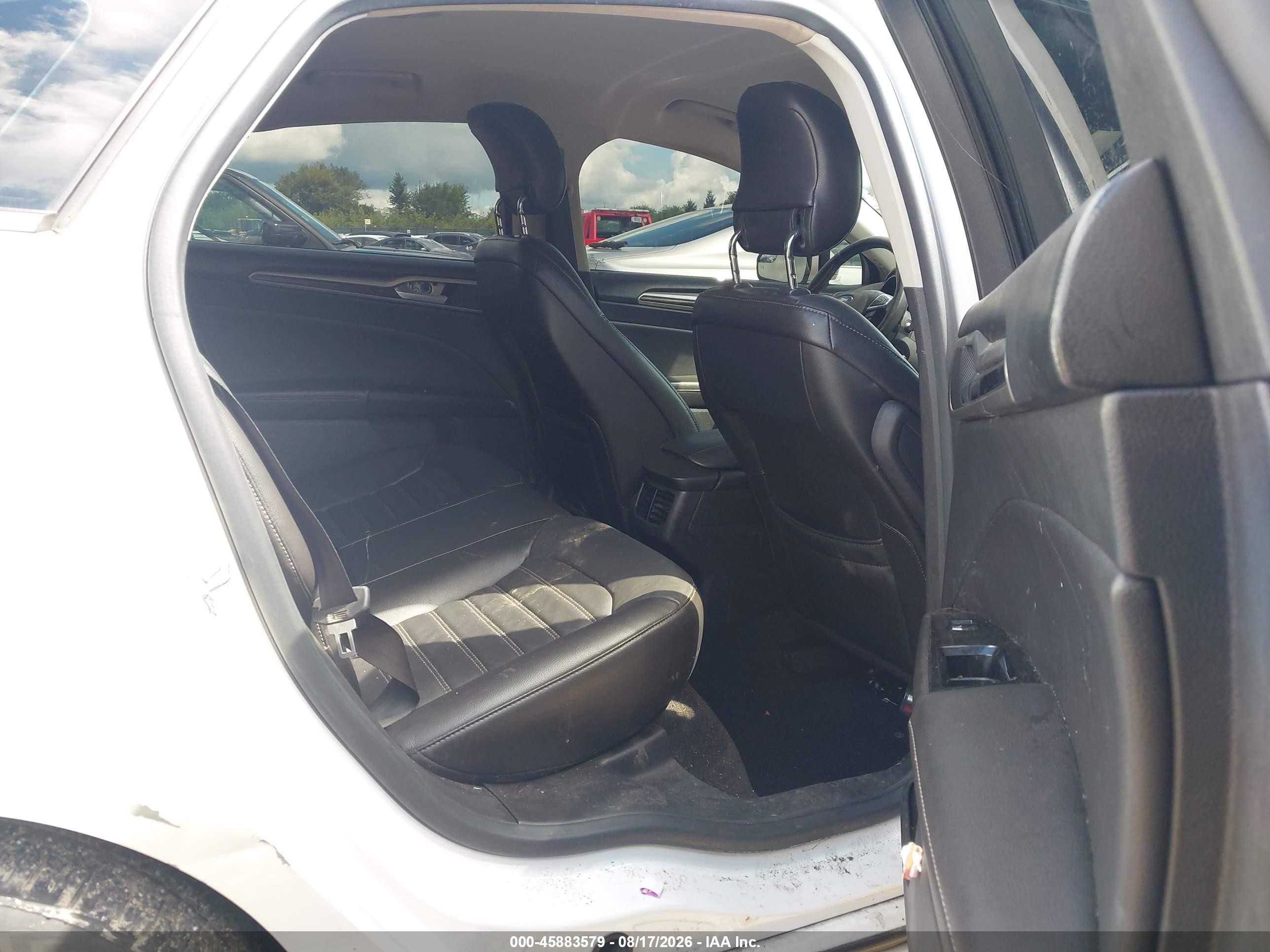 2013 Ford Fusion Se White vin: 3FA6P0H96DR212003