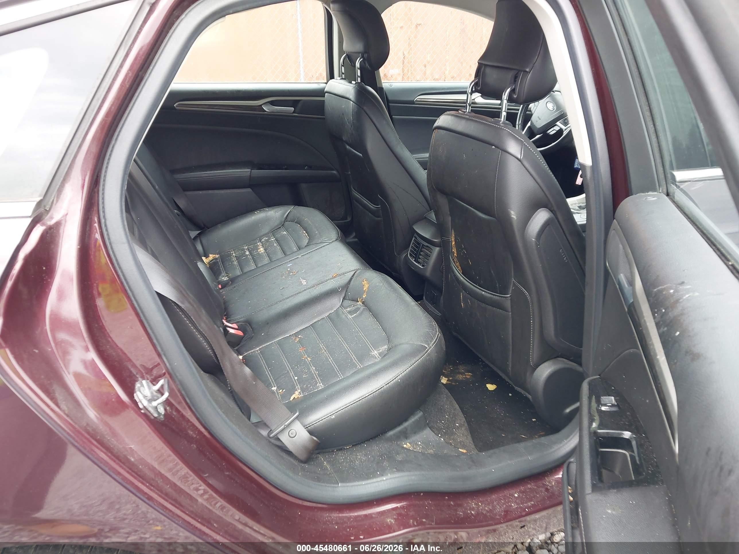 2013 Ford Fusion Se Maroon vin: 3FA6P0H96DR292435