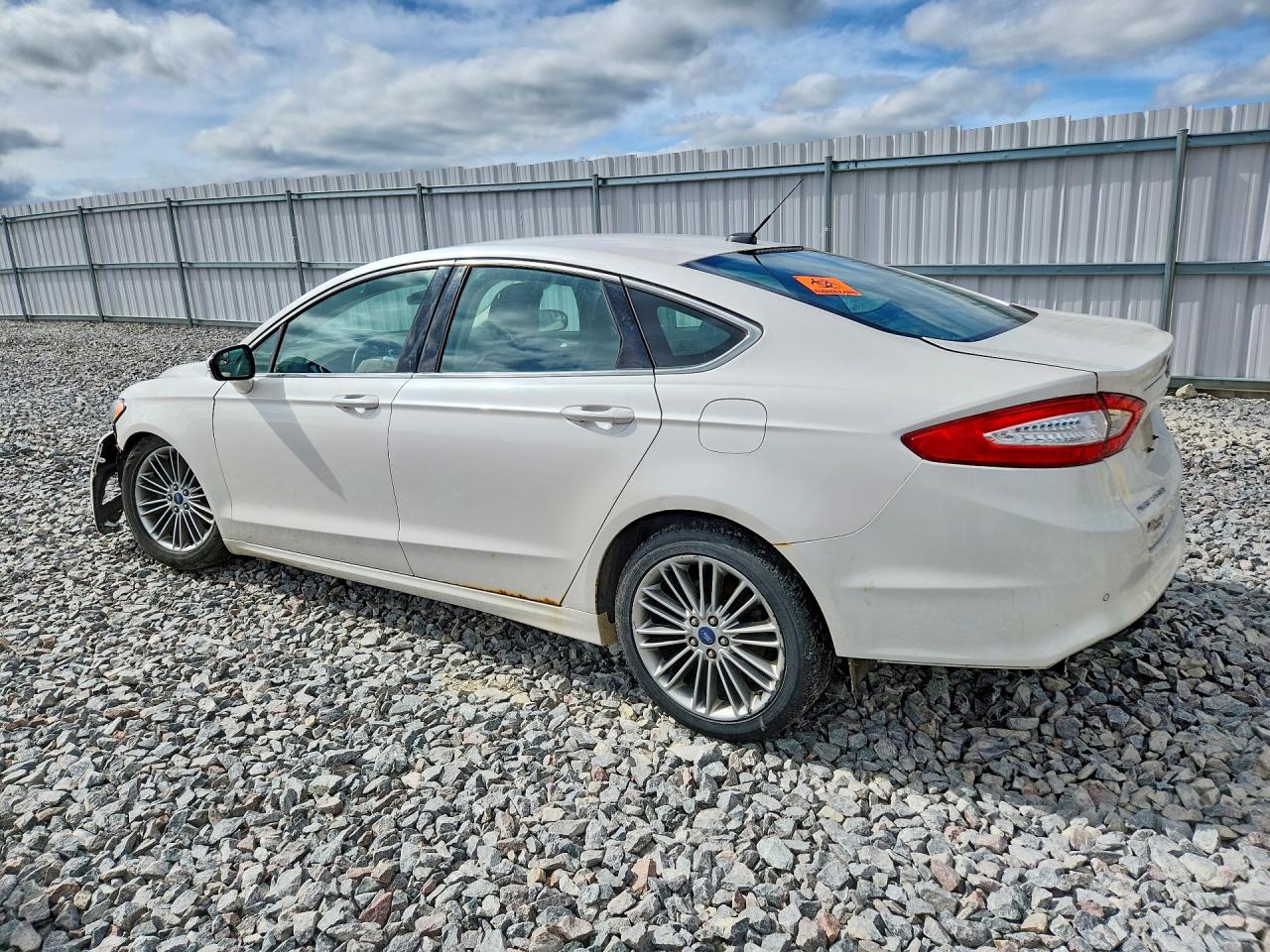2013 Ford Fusion Se White vin: 3FA6P0H96DR339236