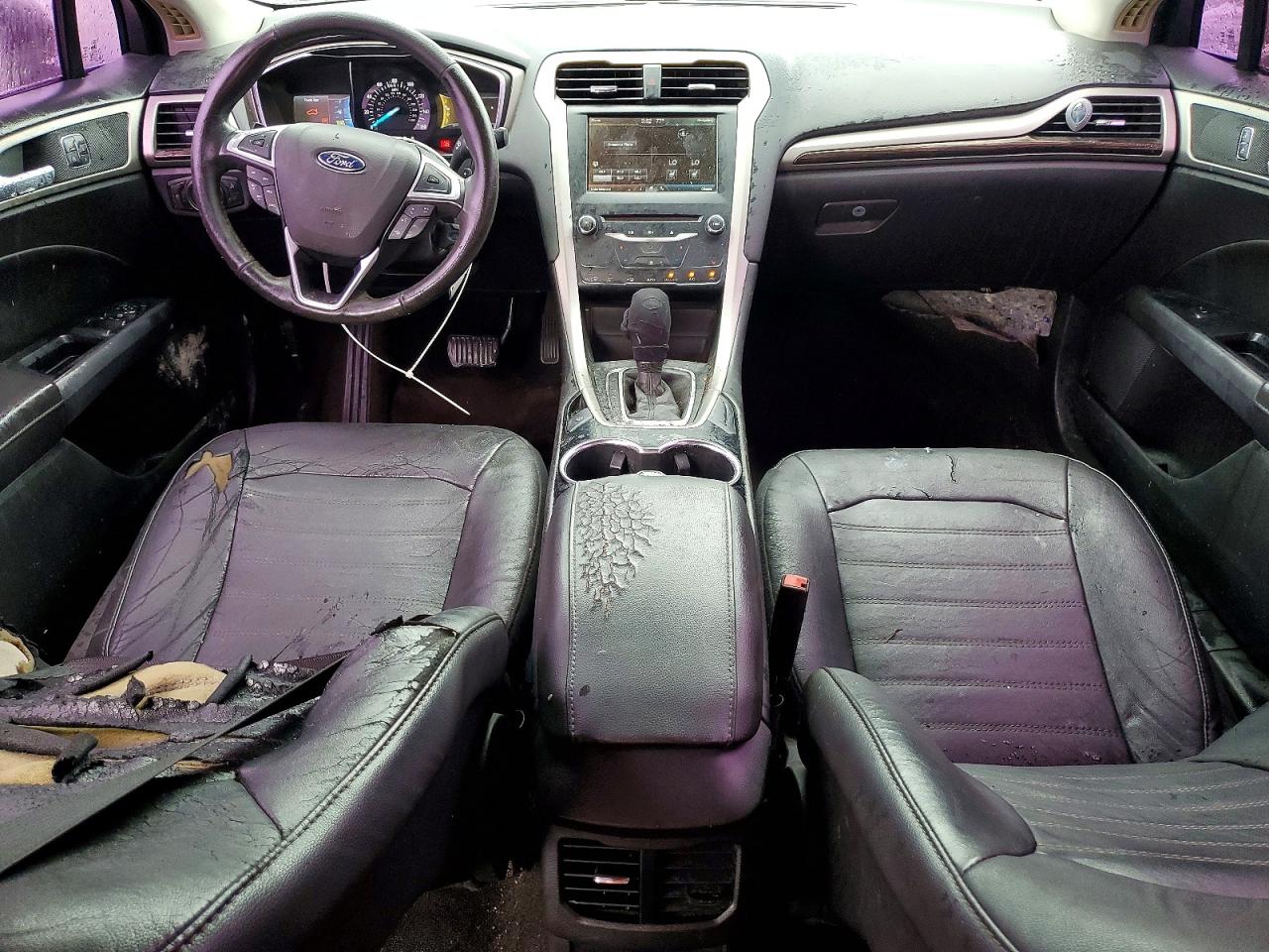 2014 Ford Fusion Se Серый vin: 3FA6P0H96ER194166