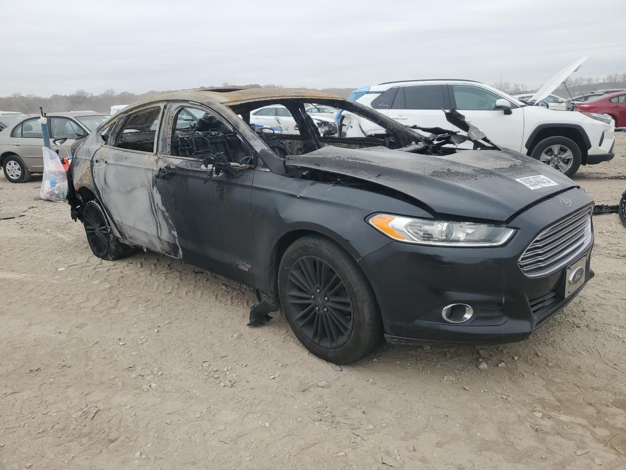 2014 Ford Fusion Se Black vin: 3FA6P0H96ER199920