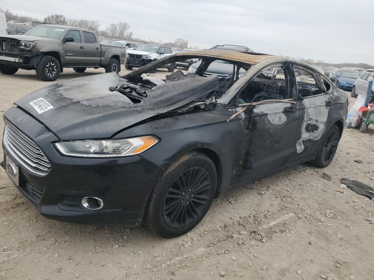 2014 Ford Fusion Se Black vin: 3FA6P0H96ER199920