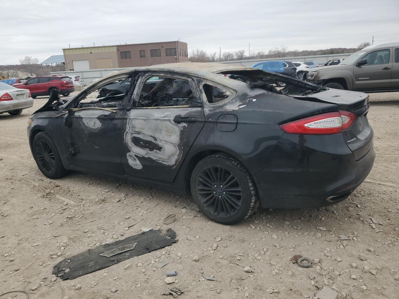 2014 Ford Fusion Se Black vin: 3FA6P0H96ER199920