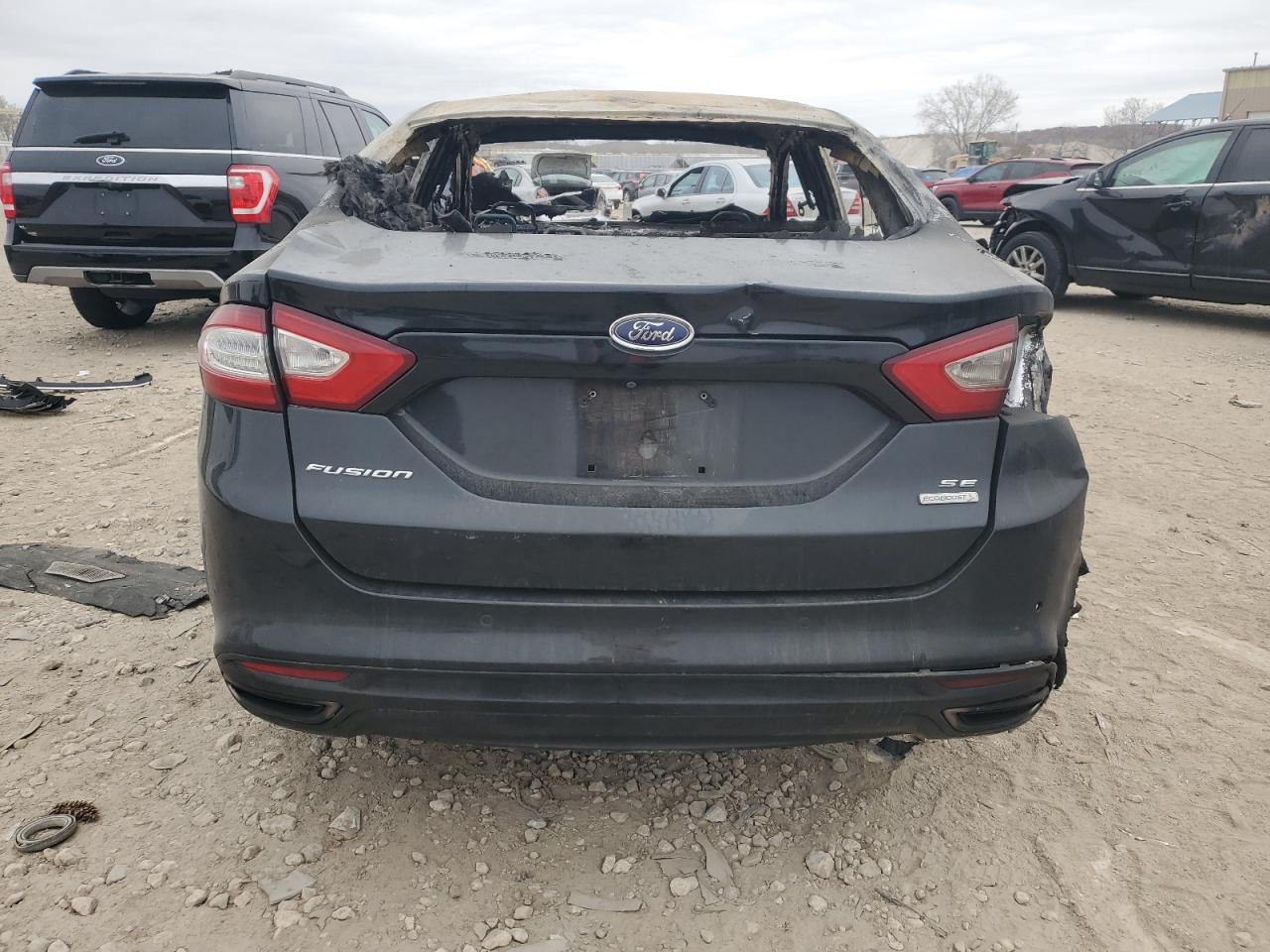 2014 Ford Fusion Se Black vin: 3FA6P0H96ER199920