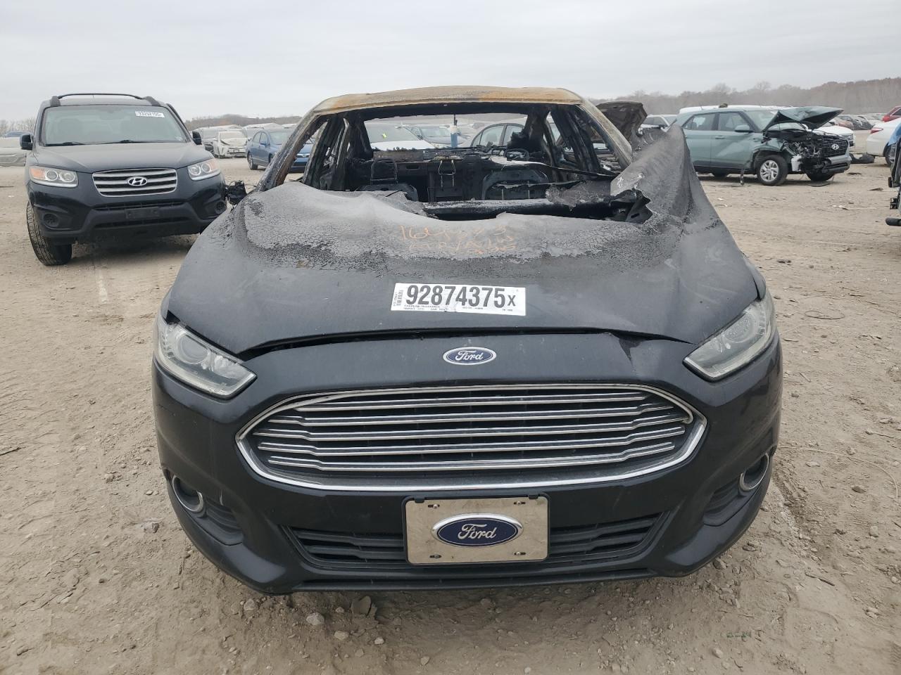 2014 Ford Fusion Se Black vin: 3FA6P0H96ER199920