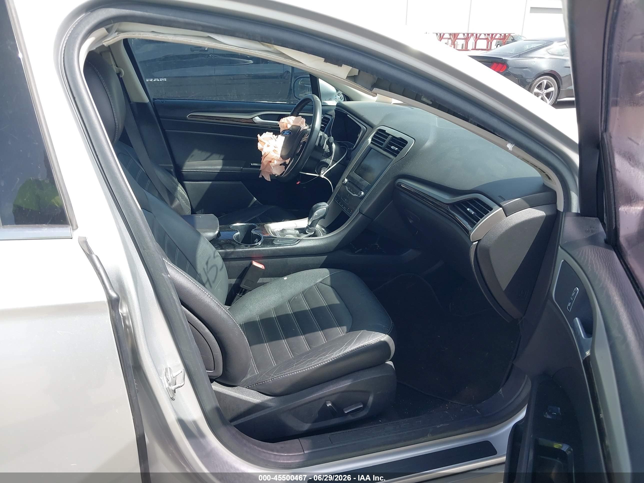 2014 Ford Fusion Se Silver vin: 3FA6P0H96ER201486