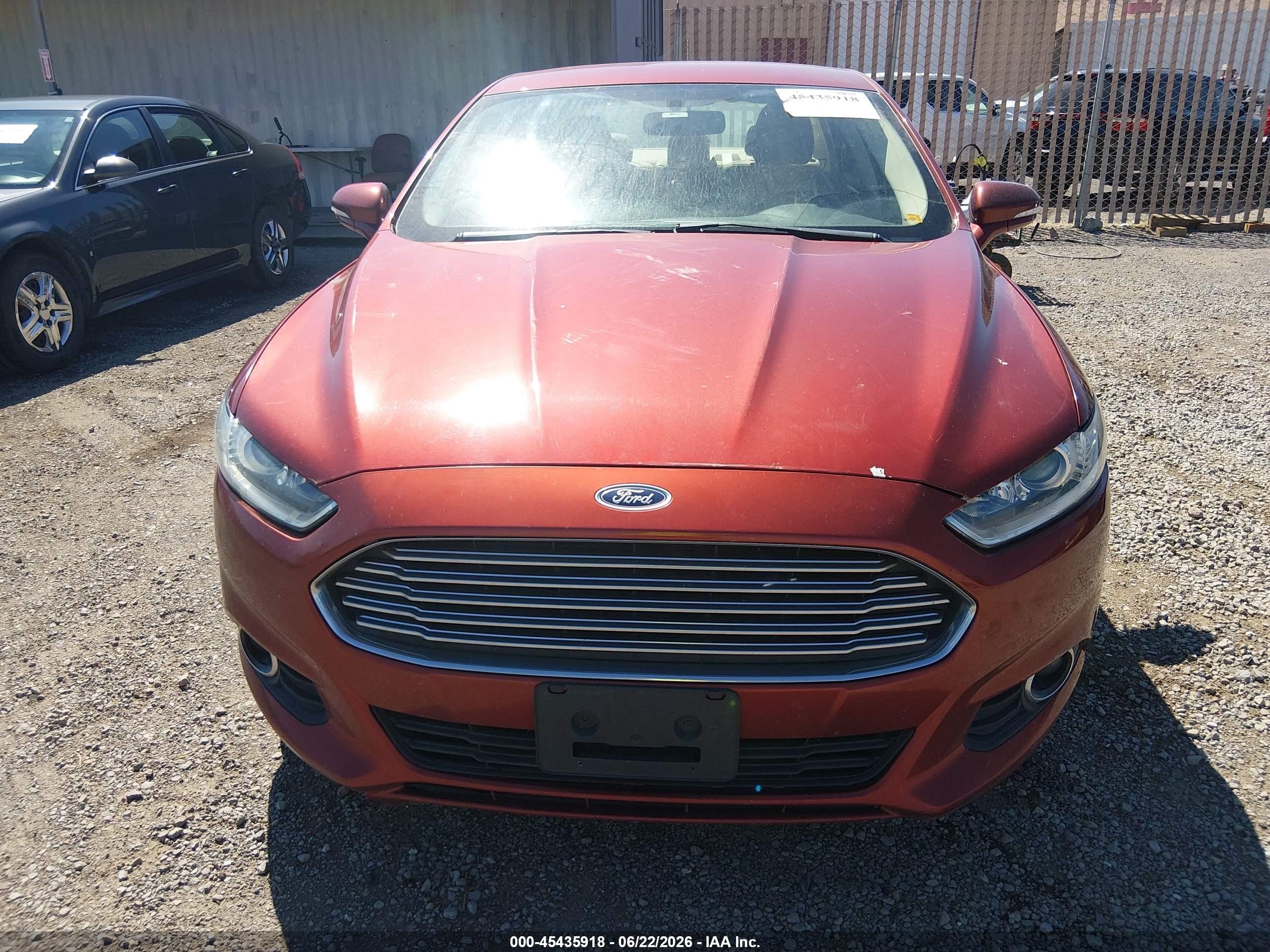 2014 Ford Fusion Se Красный vin: 3FA6P0H96ER340341