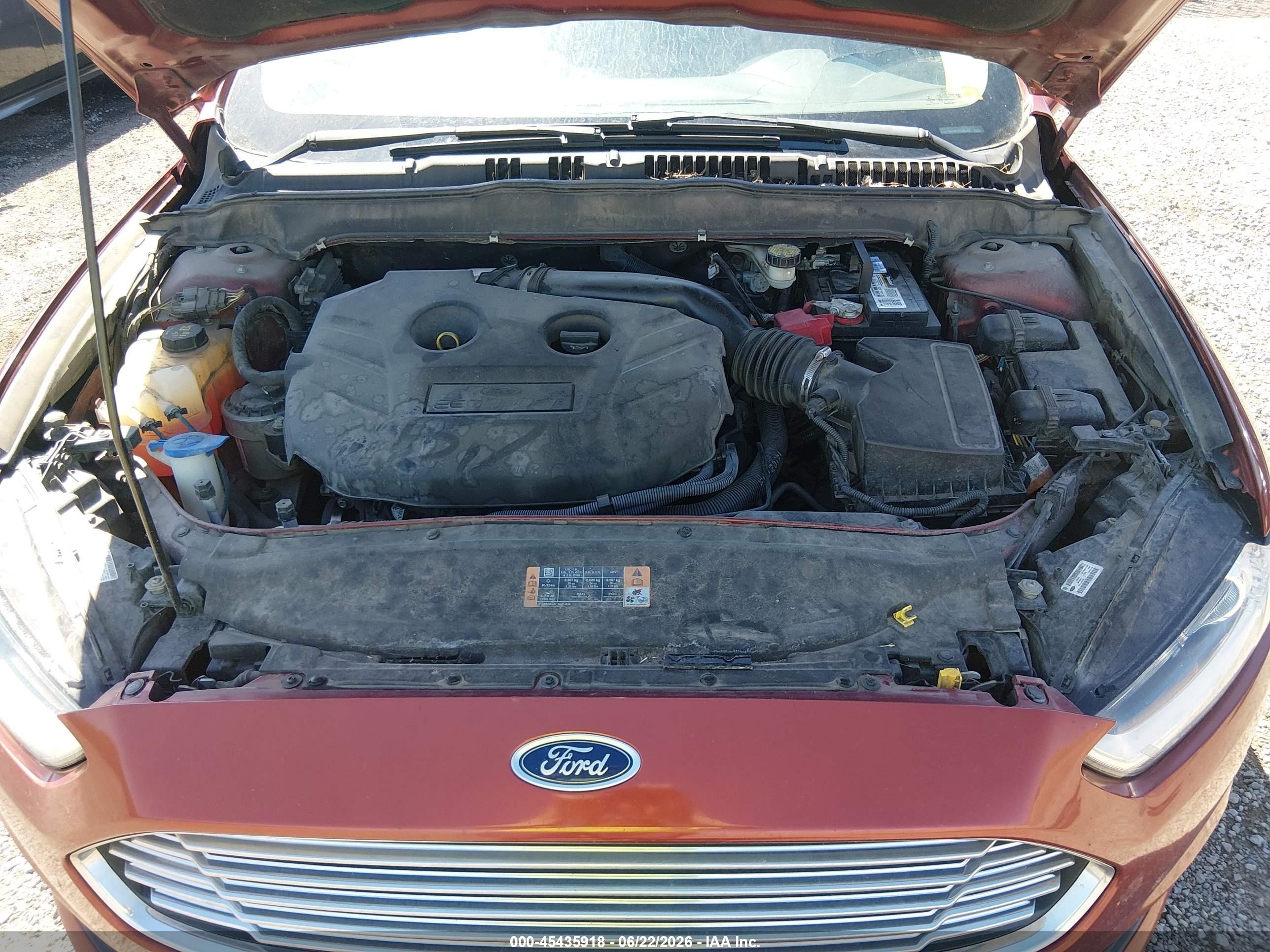 2014 Ford Fusion Se Красный vin: 3FA6P0H96ER340341