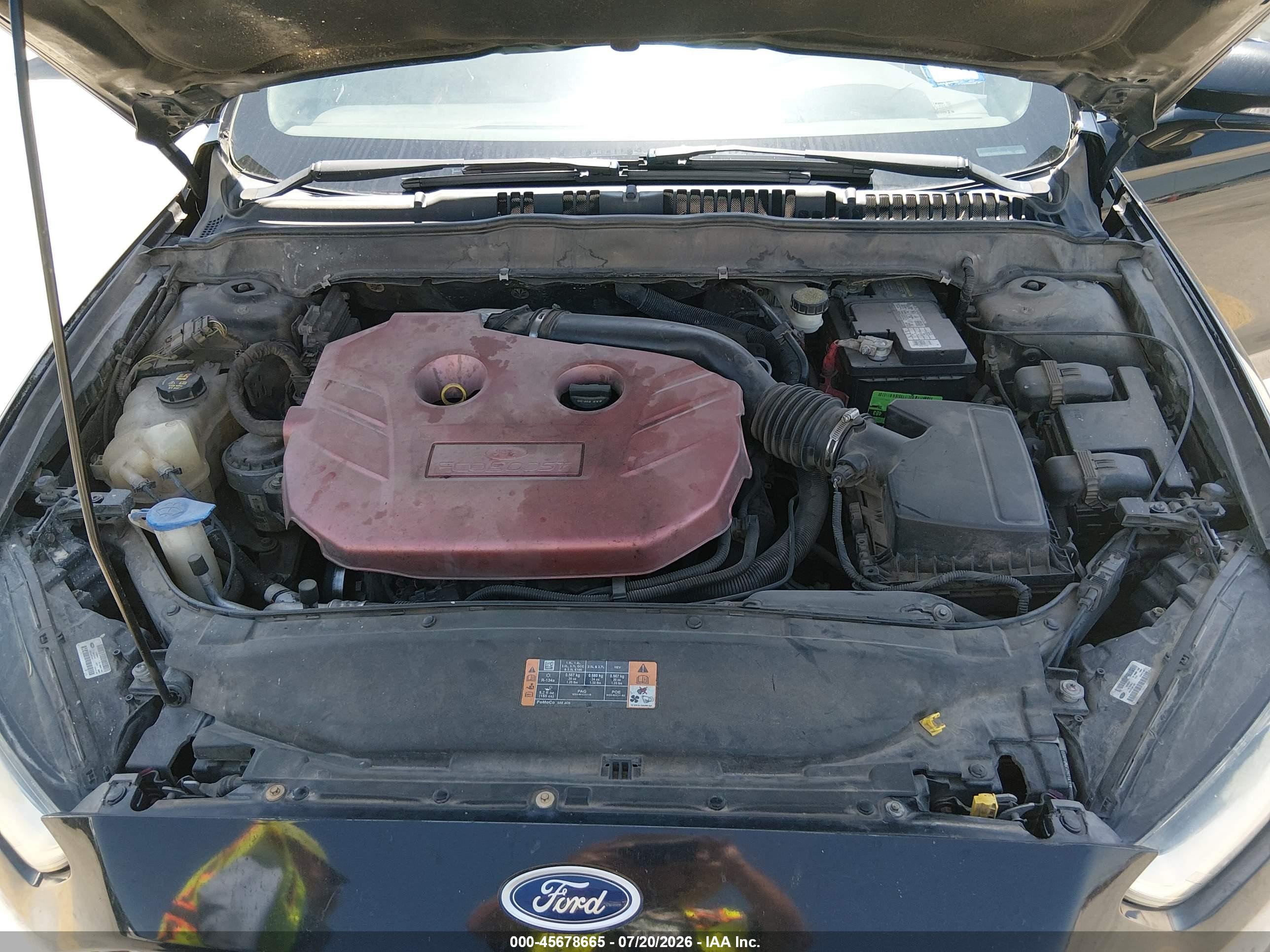 2014 Ford Fusion Se Black vin: 3FA6P0H96ER358449