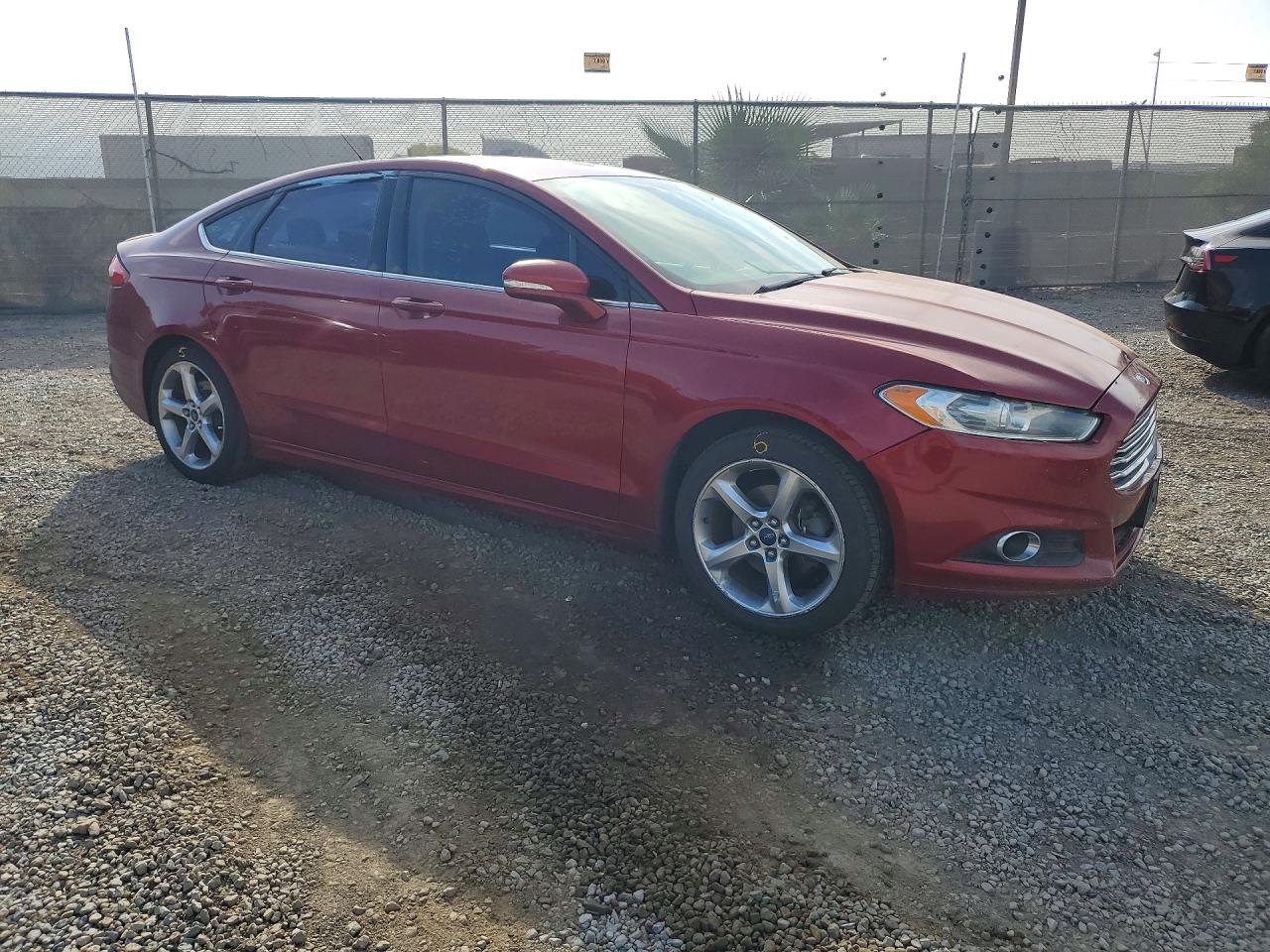 2015 Ford Fusion Se Red vin: 3FA6P0H96FR183847