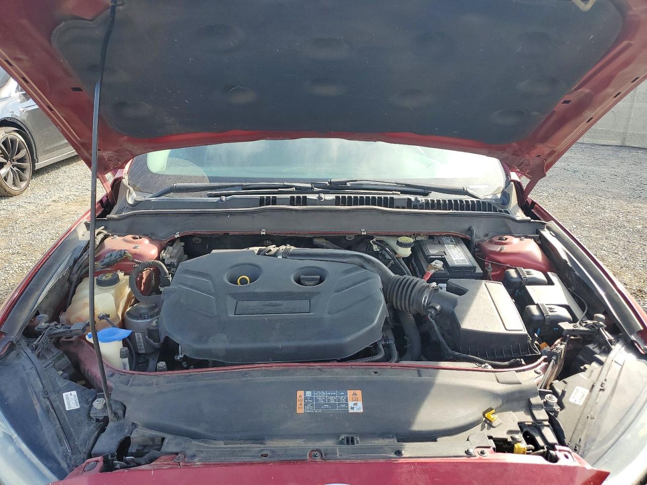 2015 Ford Fusion Se Red vin: 3FA6P0H96FR183847