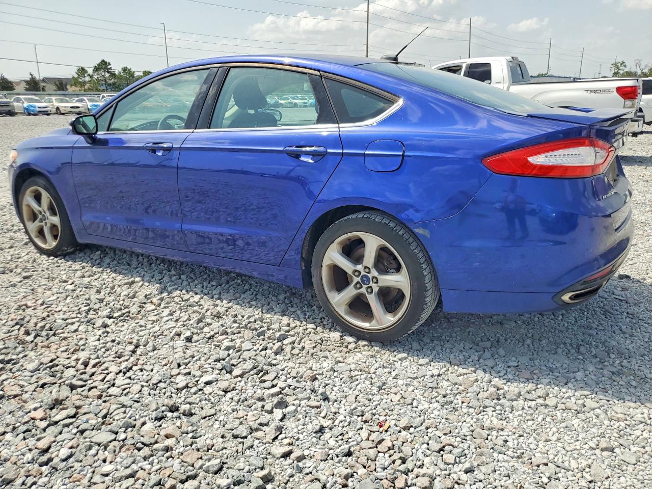 2015 Ford Fusion Se Blue vin: 3FA6P0H96FR239205