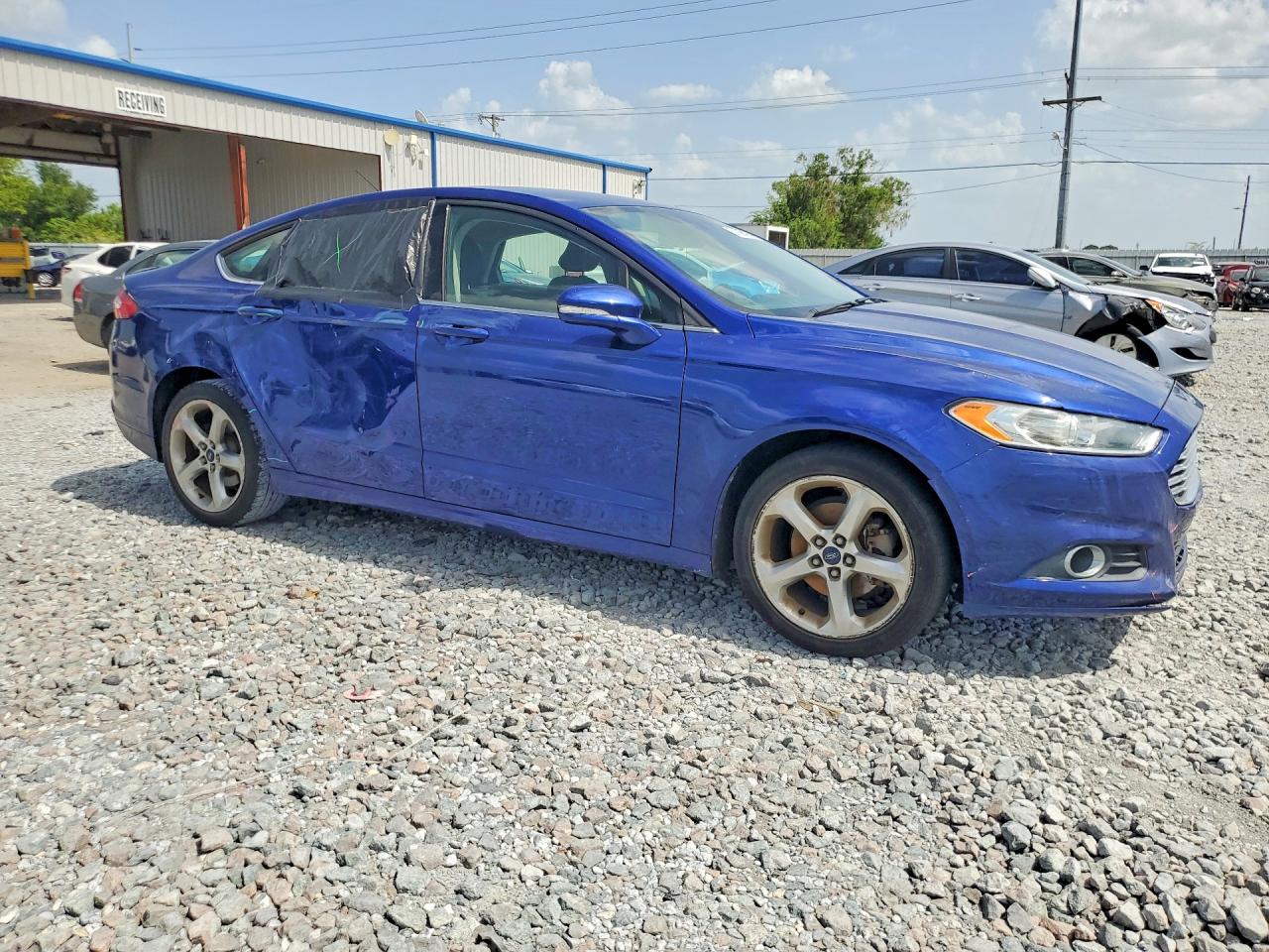 2015 Ford Fusion Se Blue vin: 3FA6P0H96FR239205