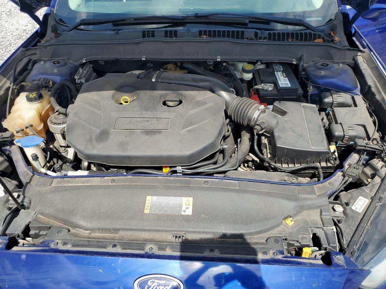 2015 Ford Fusion Se Blue vin: 3FA6P0H96FR239205