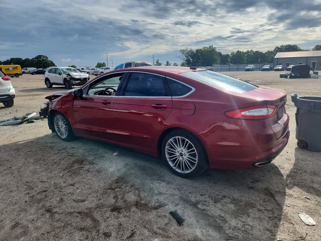 2015 Ford Fusion Se Maroon vin: 3FA6P0H96FR261852