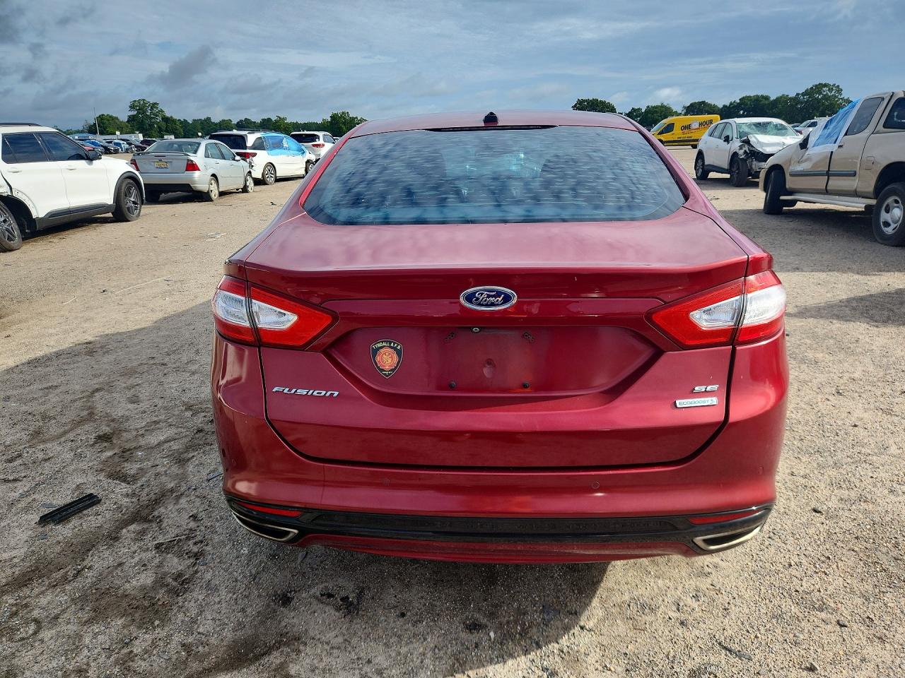 2015 Ford Fusion Se Maroon vin: 3FA6P0H96FR261852