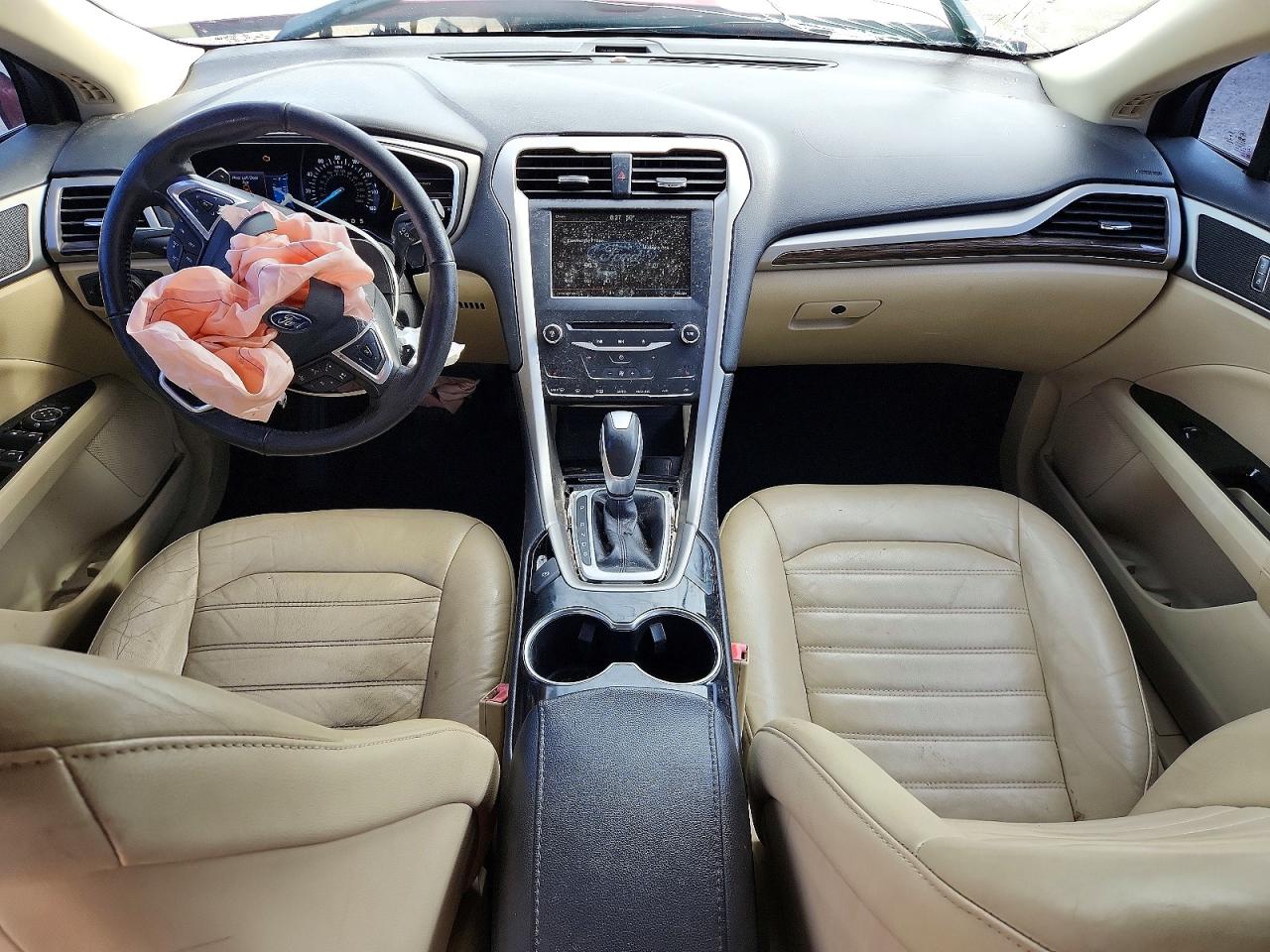 2015 Ford Fusion Se Maroon vin: 3FA6P0H96FR261852