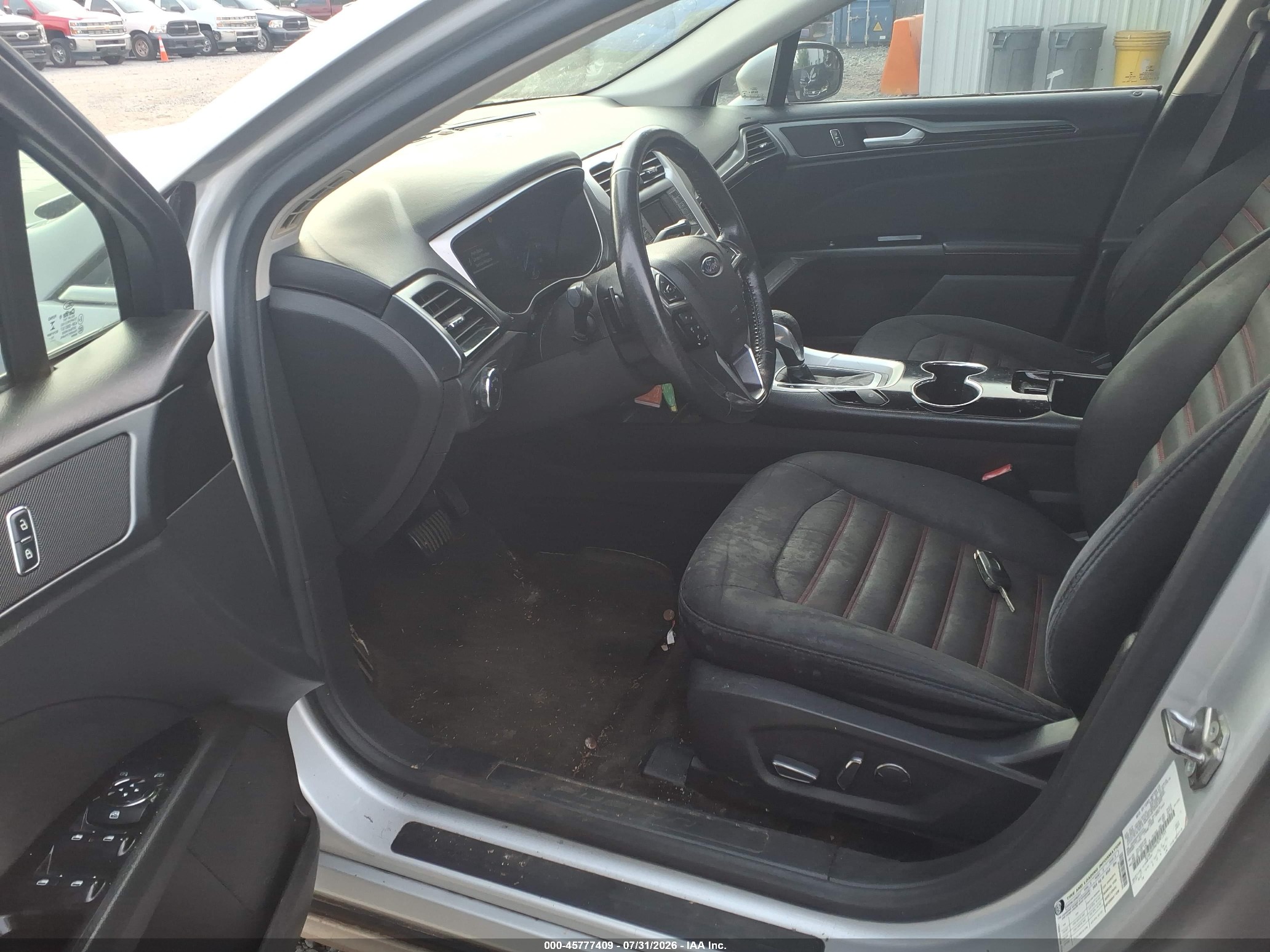 2015 Ford Fusion Se Silver vin: 3FA6P0H96FR291255