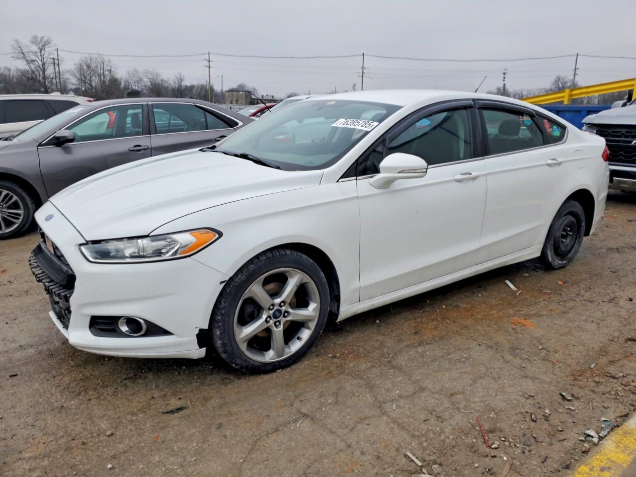2015 Ford Fusion Se Белый vin: 3FA6P0H96FR297931