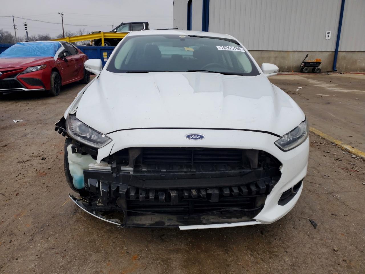 2015 Ford Fusion Se White vin: 3FA6P0H96FR297931