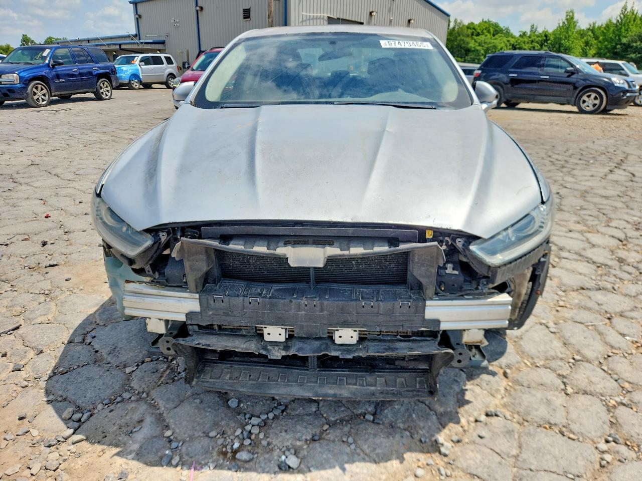 2013 Ford Fusion Silver vin: 3FA6P0H97DR120690