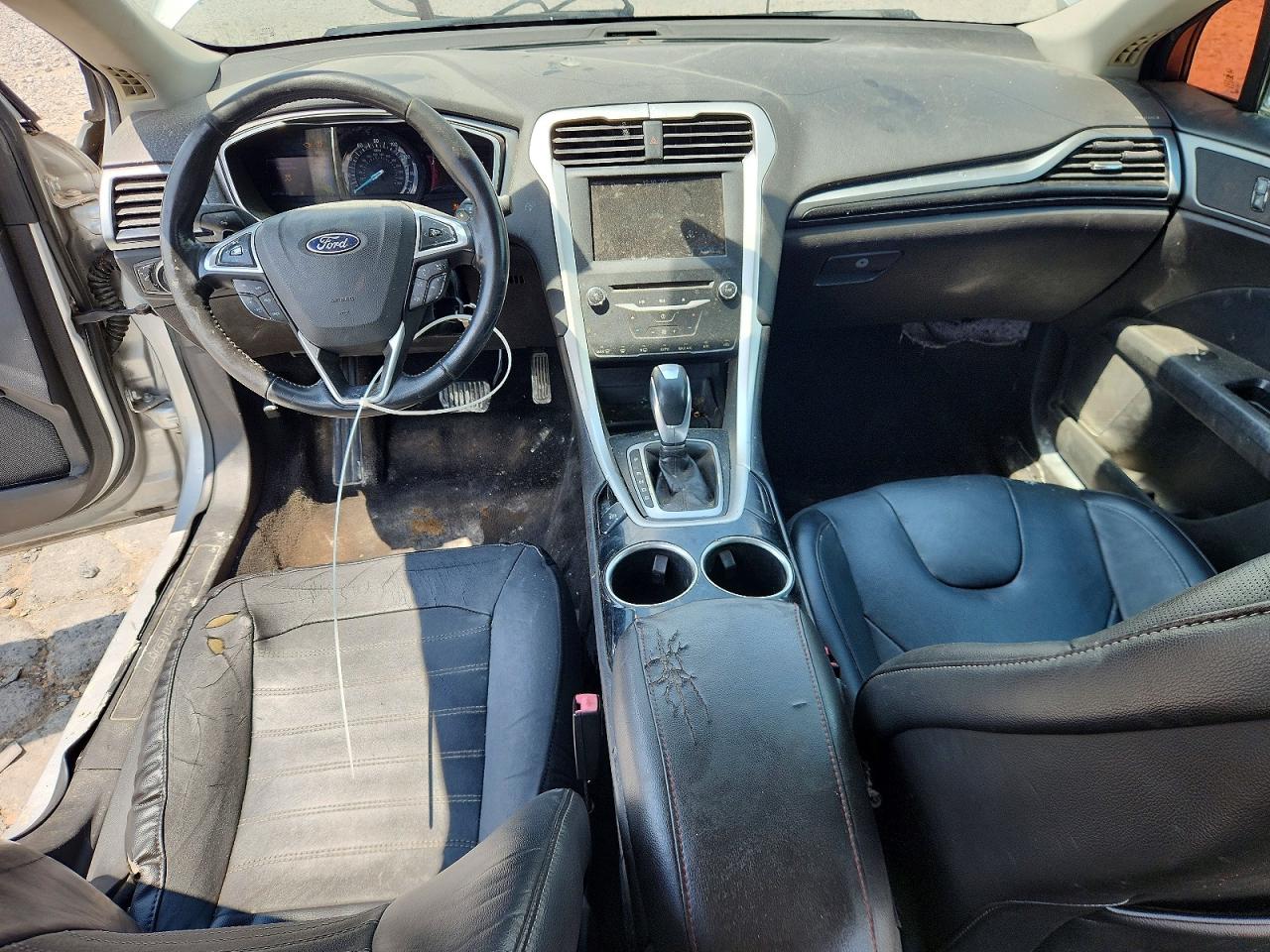 2013 Ford Fusion Silver vin: 3FA6P0H97DR120690