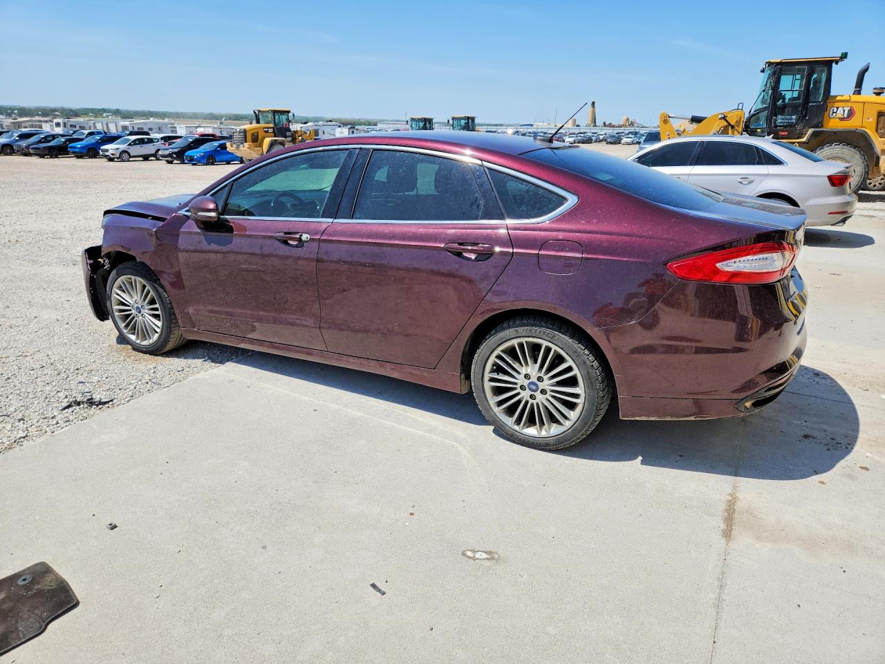 2013 Ford Fusion Se Темно-бордовый vin: 3FA6P0H97DR221065