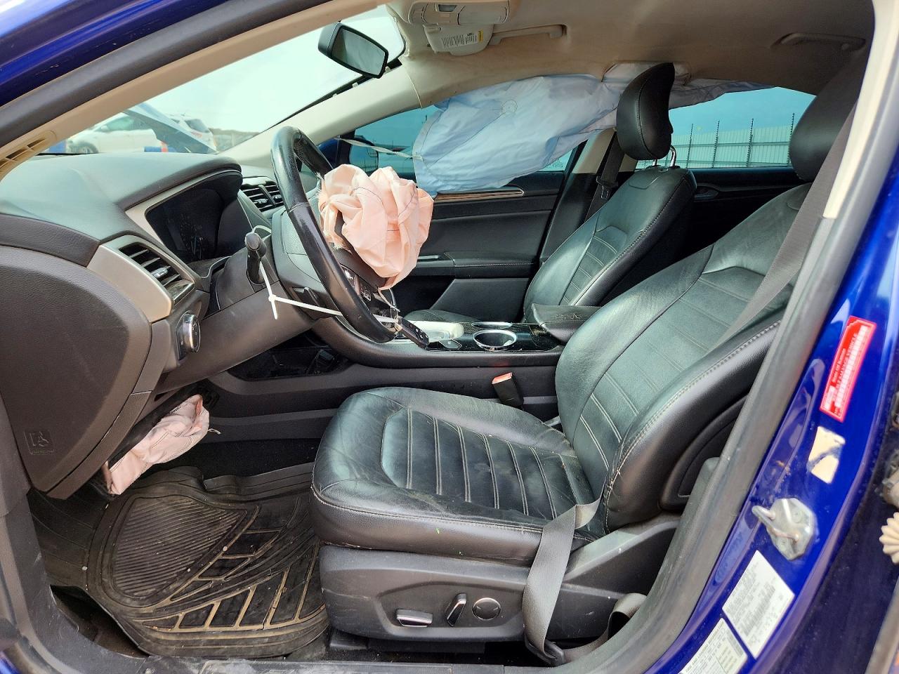 2013 Ford Fusion Se Blue vin: 3FA6P0H97DR346017