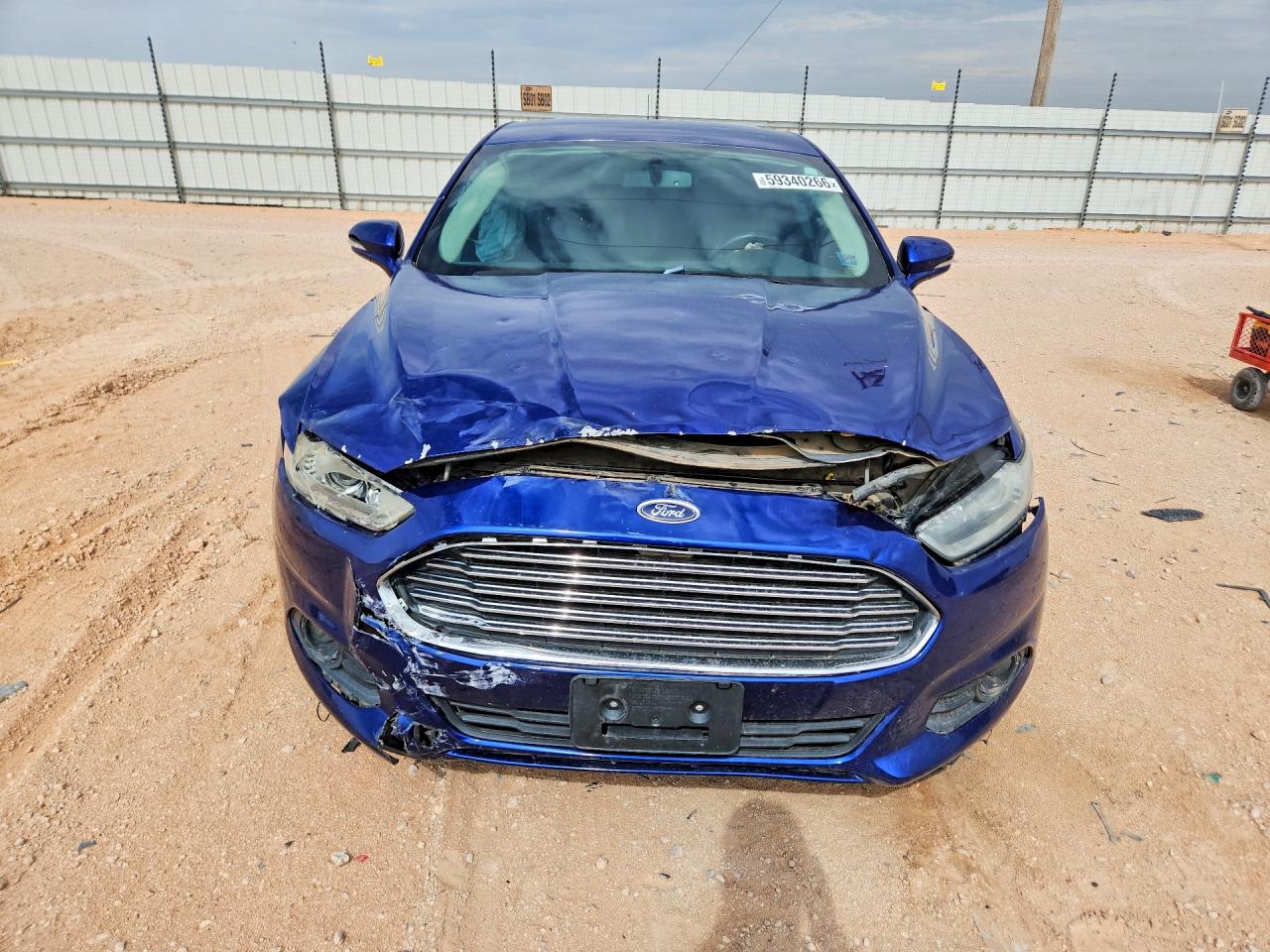 2013 Ford Fusion Se Blue vin: 3FA6P0H97DR346017