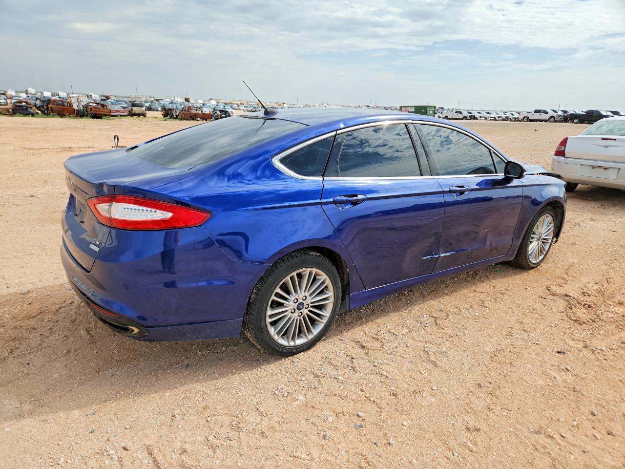 2013 Ford Fusion Se Blue vin: 3FA6P0H97DR346017