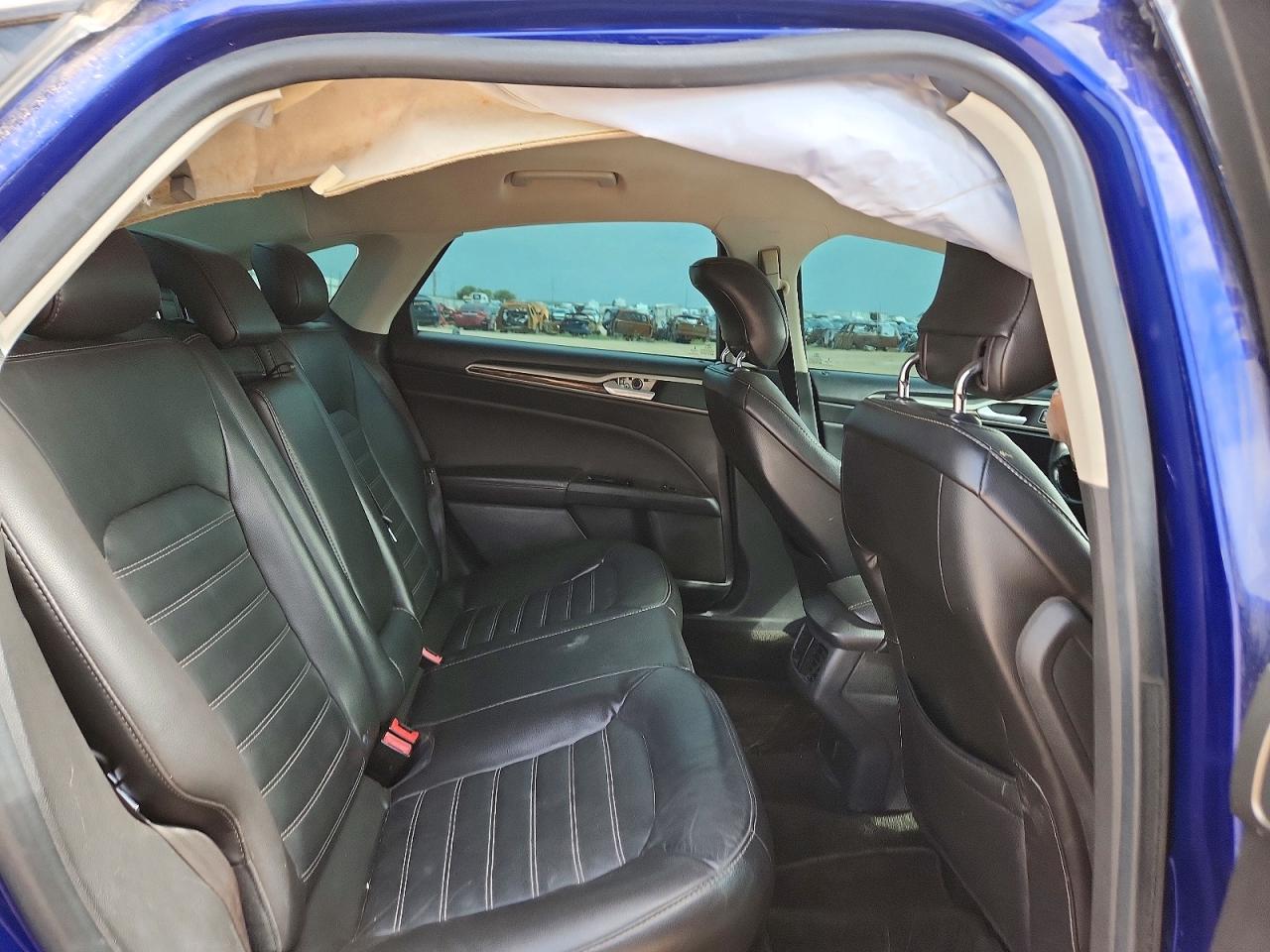 2013 Ford Fusion Se Blue vin: 3FA6P0H97DR346017
