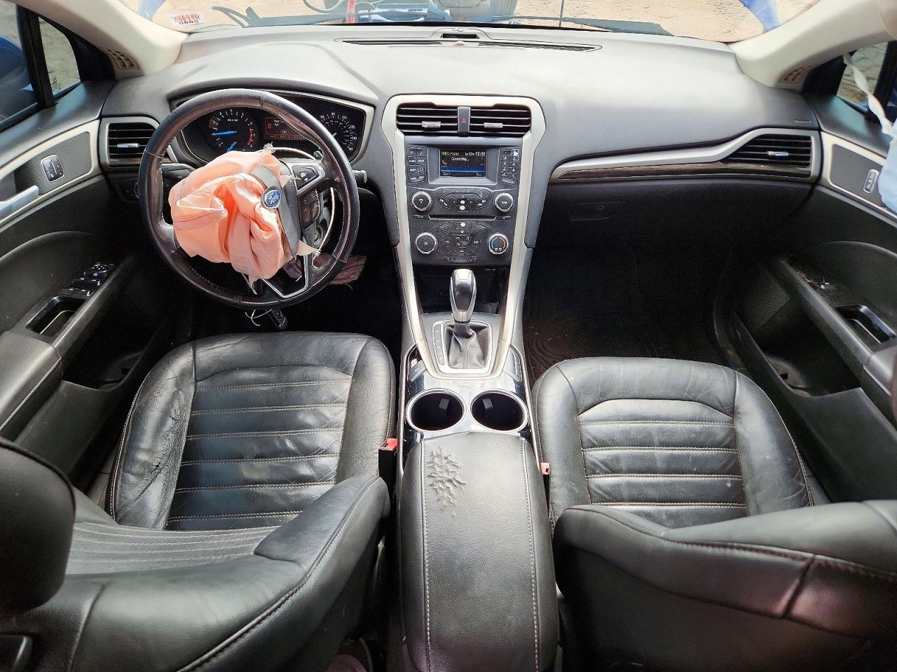 2013 Ford Fusion Se Blue vin: 3FA6P0H97DR346017