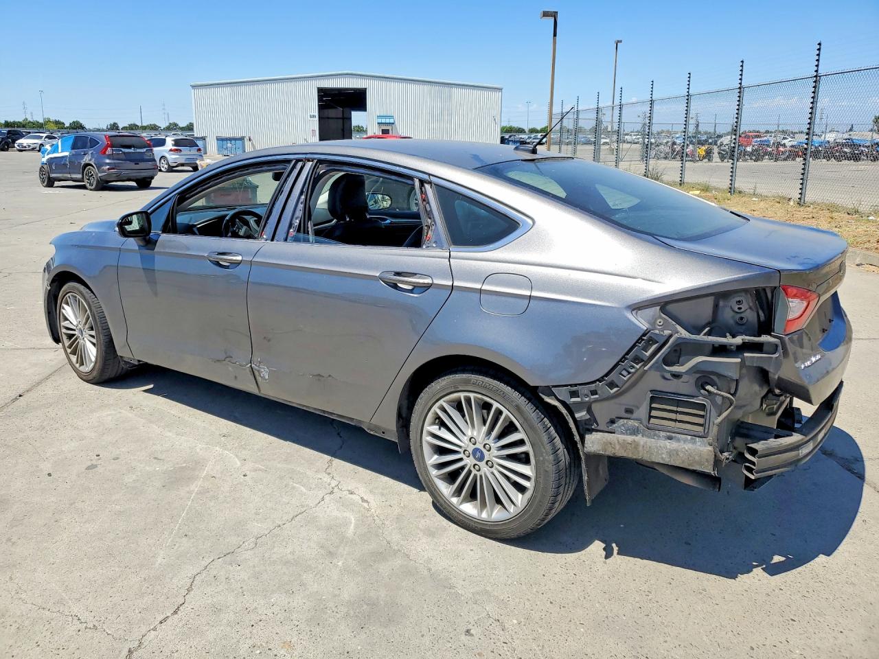 2013 Ford Fusion Se Gray vin: 3FA6P0H97DR346180