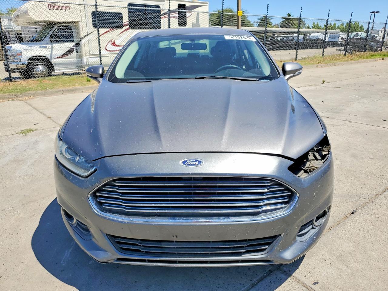 2013 Ford Fusion Se Gray vin: 3FA6P0H97DR346180