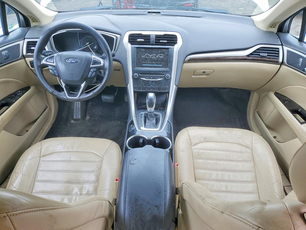2014 Ford Fusion Se Белый vin: 3FA6P0H97ER206051