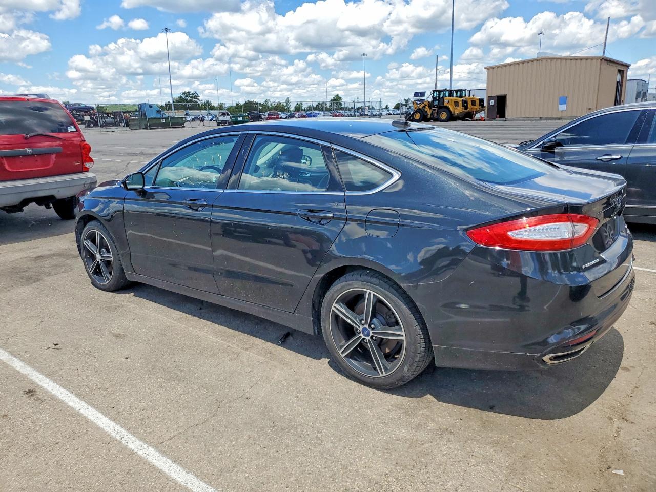 2014 Ford Fusion Se Black vin: 3FA6P0H97ER282627