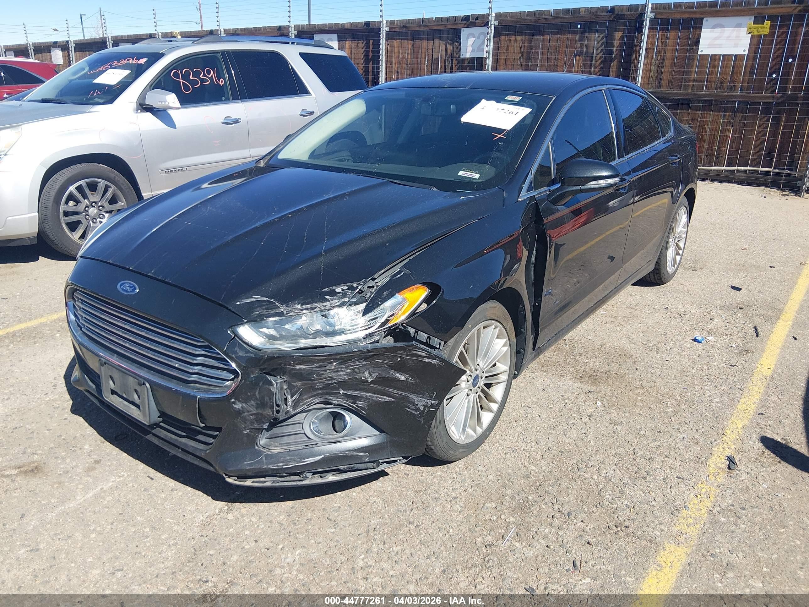 2014 Ford Fusion Se Dark Blue vin: 3FA6P0H97ER323659