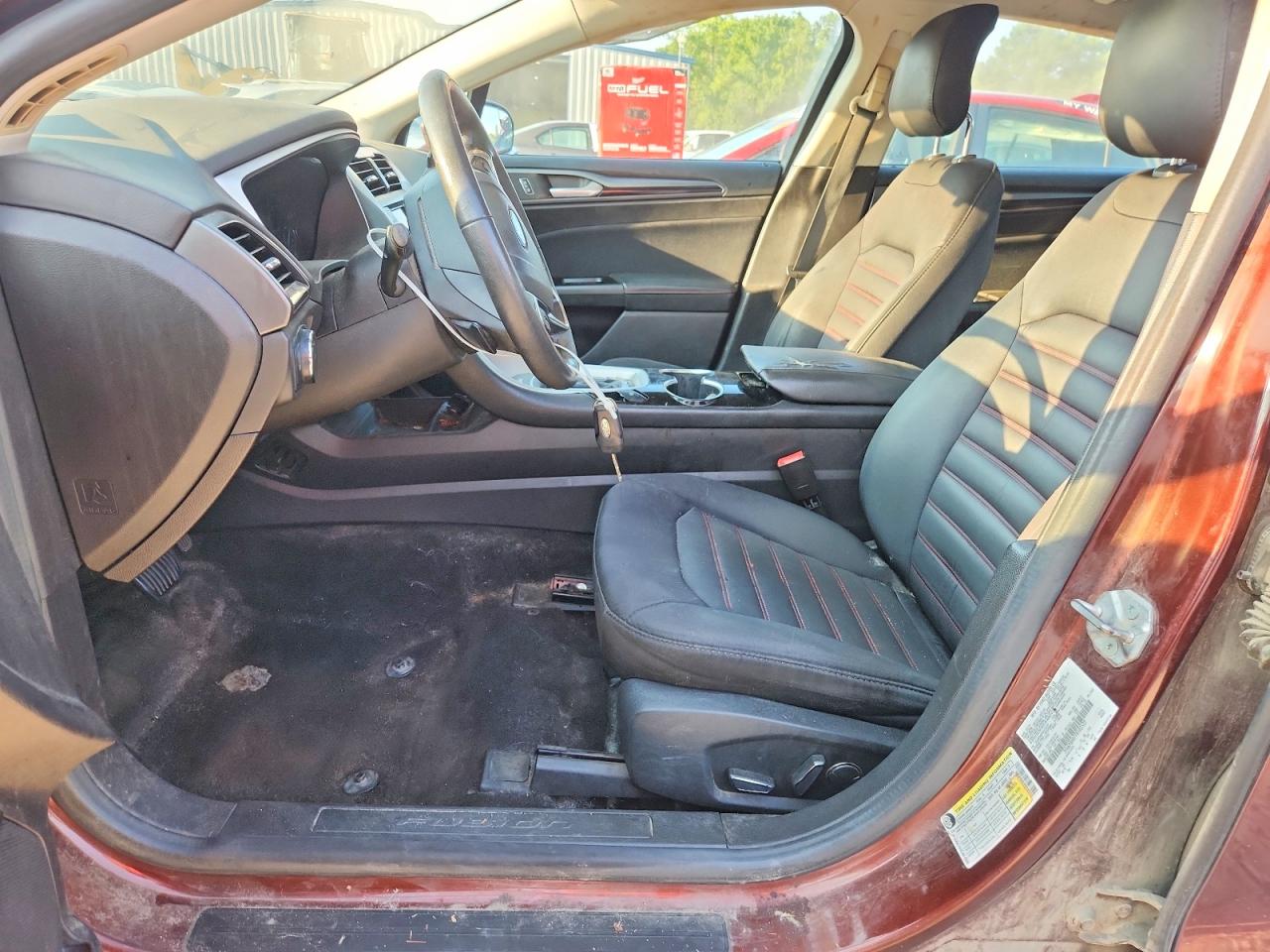2015 Ford Fusion Se Brown vin: 3FA6P0H97FR103522